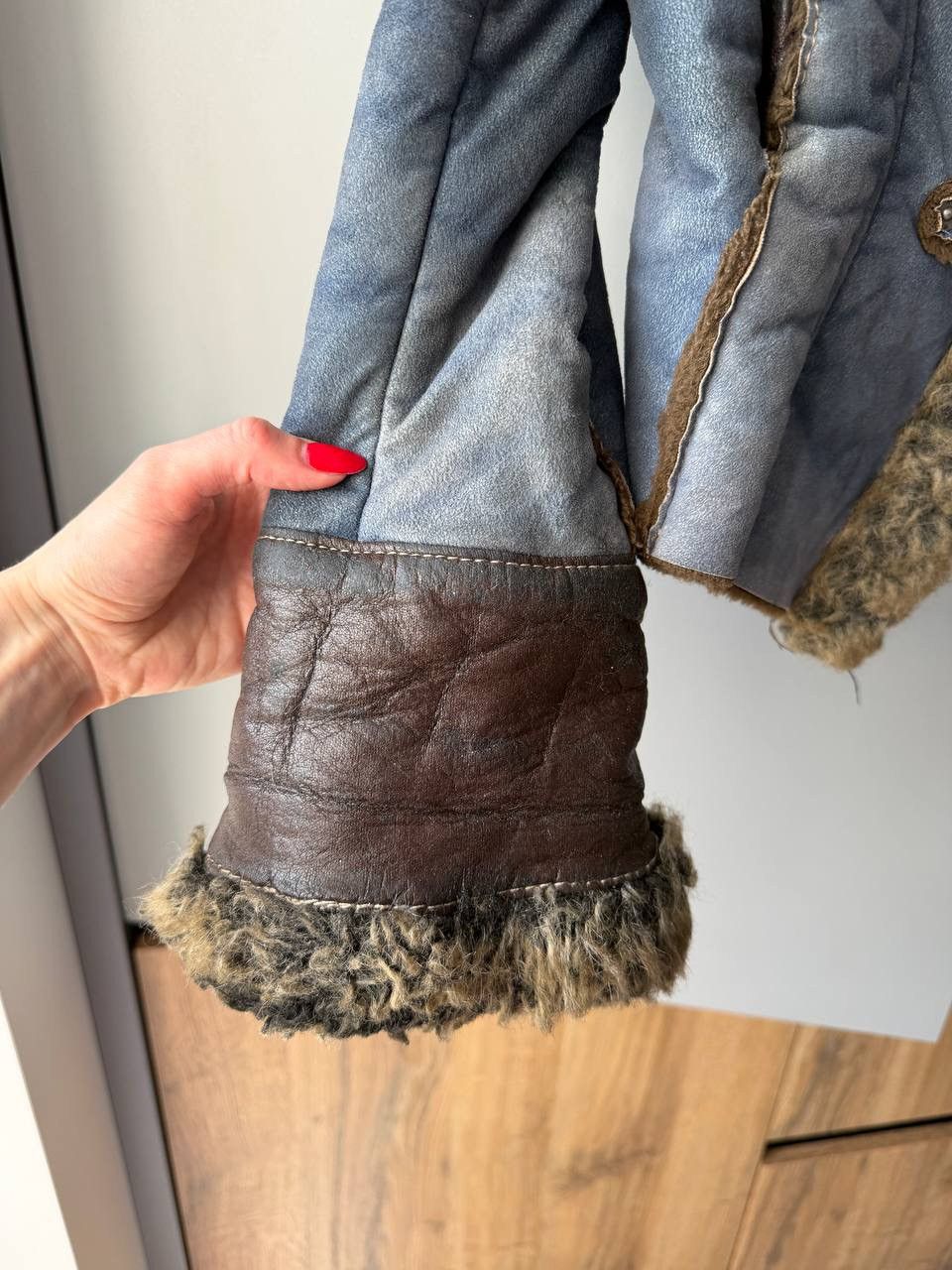 If Six Was Nine Miss Sixty Vintage Shearling Jacket Size S / US 4 / IT 40 - 7 Thumbnail