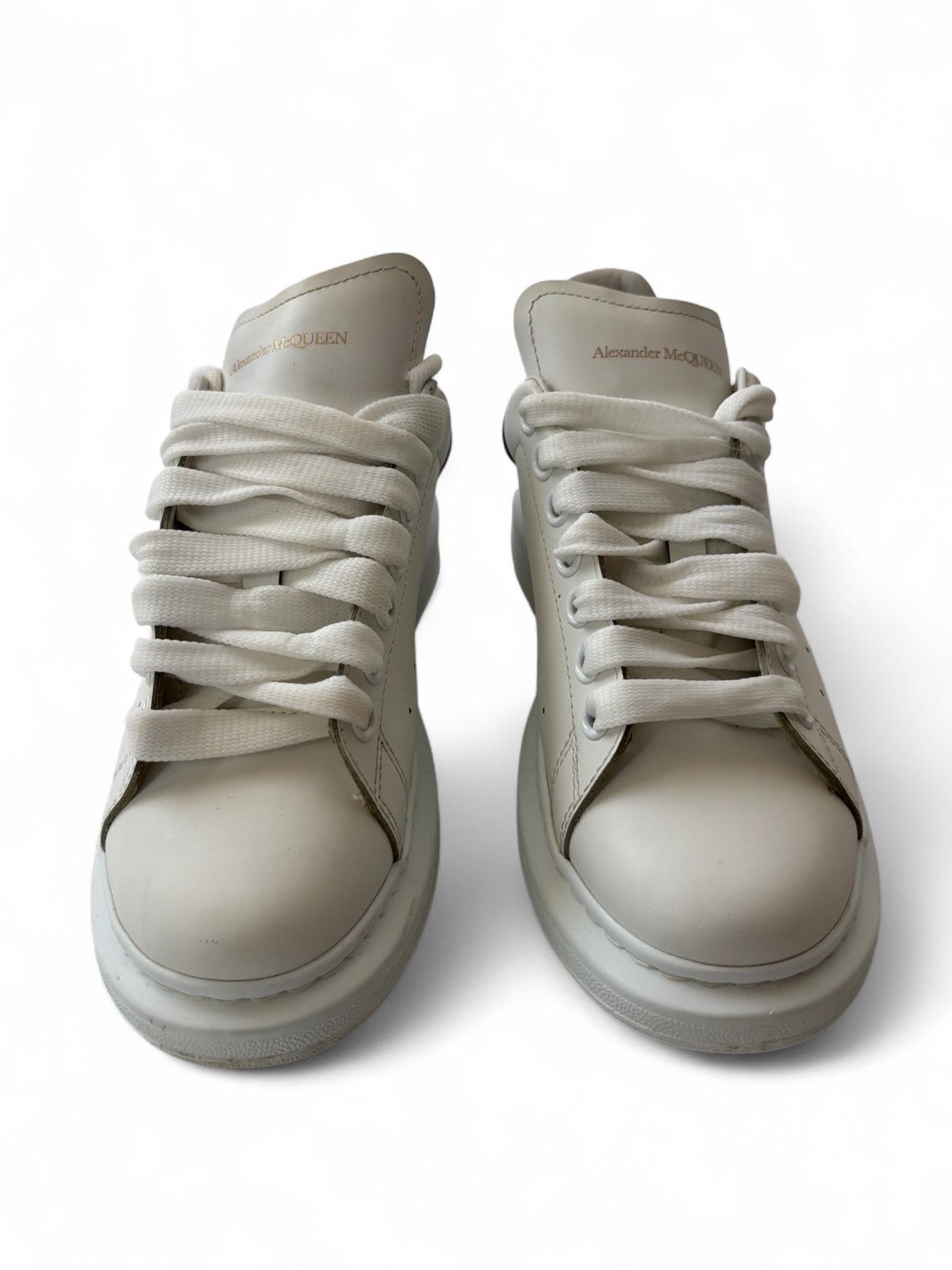 Alexander McQueen Alexander McQueen Oversize leather sneakers Size US 9 / IT 39 - 3 Thumbnail