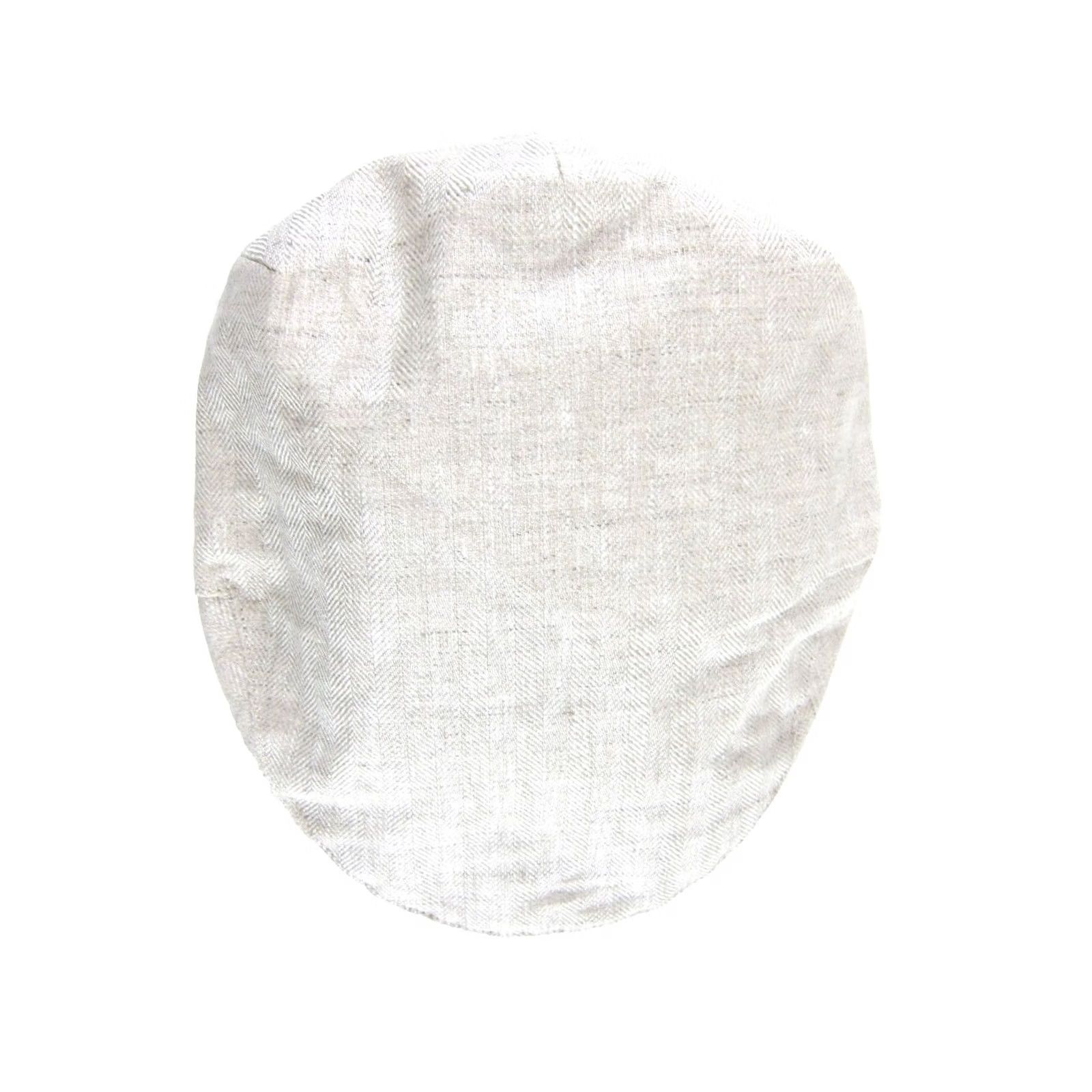 Vintage BOTVELA Linen Ivory Lightweight Breathable Golf Hat 7 1/8 Size ONE SIZE - 8 Thumbnail