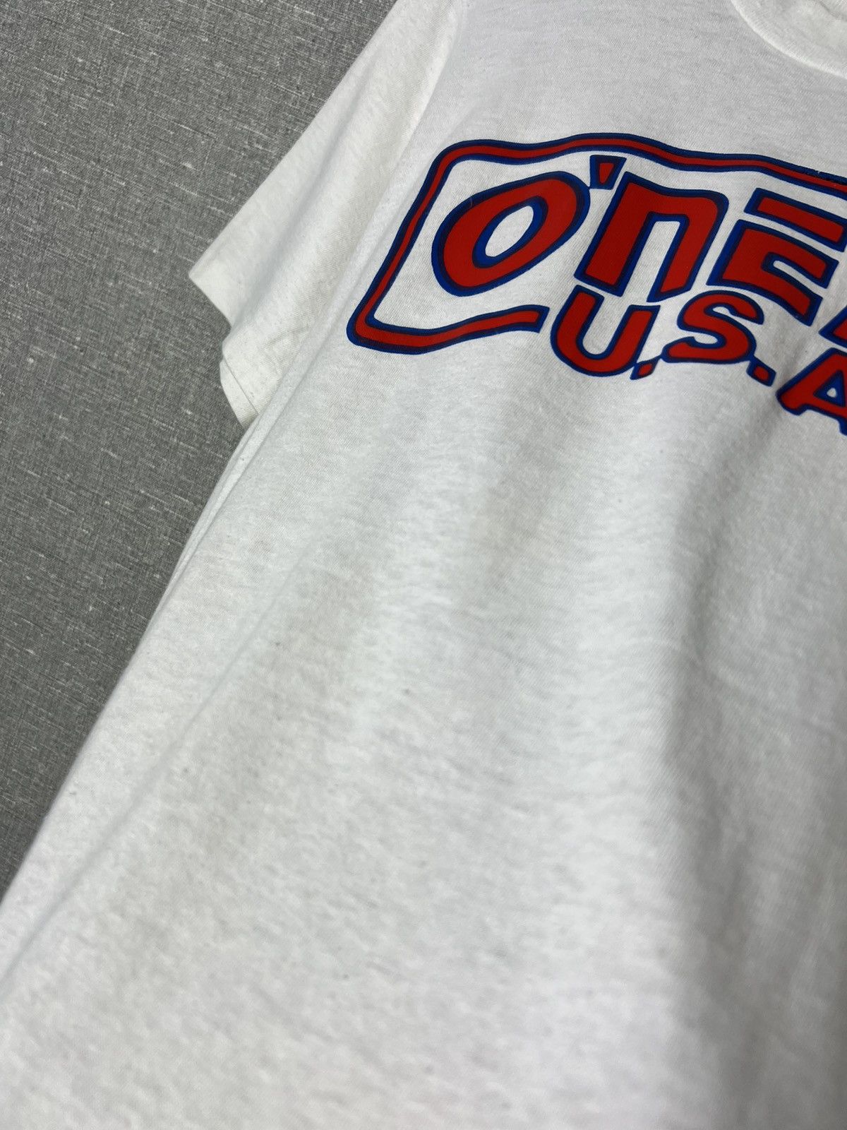 Vintage 80s O’Neal USA Racing Single Stitch T-Shirt Big Logo Size US M / EU 48-50 / 2 - 24 Thumbnail