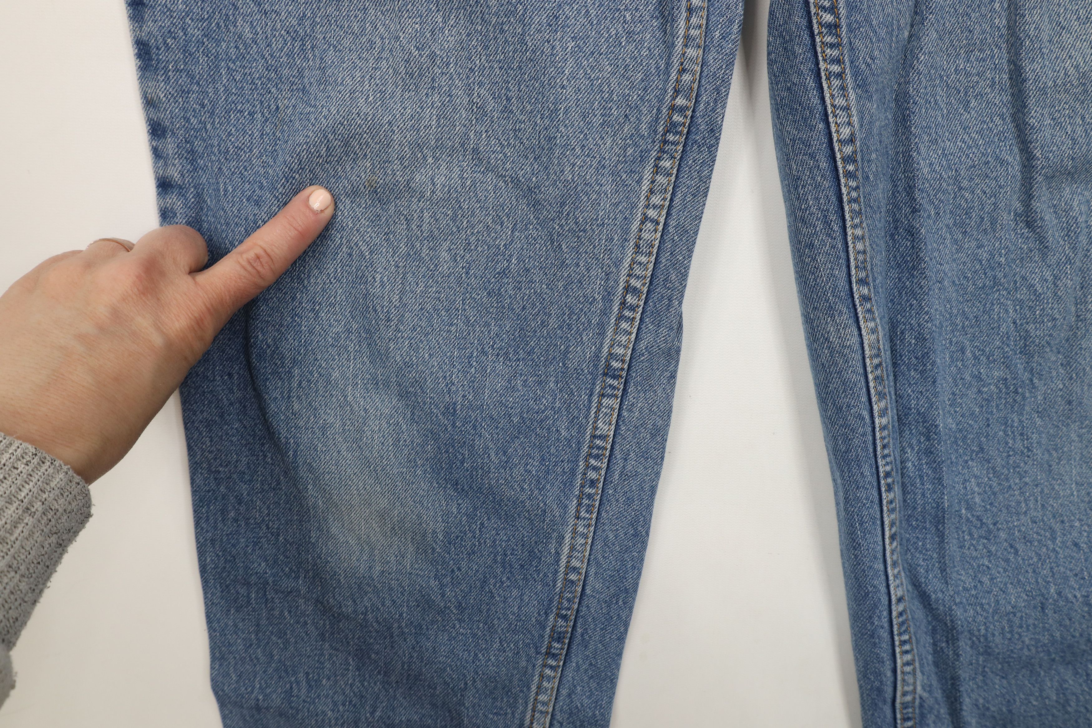Levi's × Vintage Vintage Y2K 2002 Levis 550 Relaxed Fit Tapered Leg Jeans Size 36" / US 14 / IT 50 - 6 Thumbnail