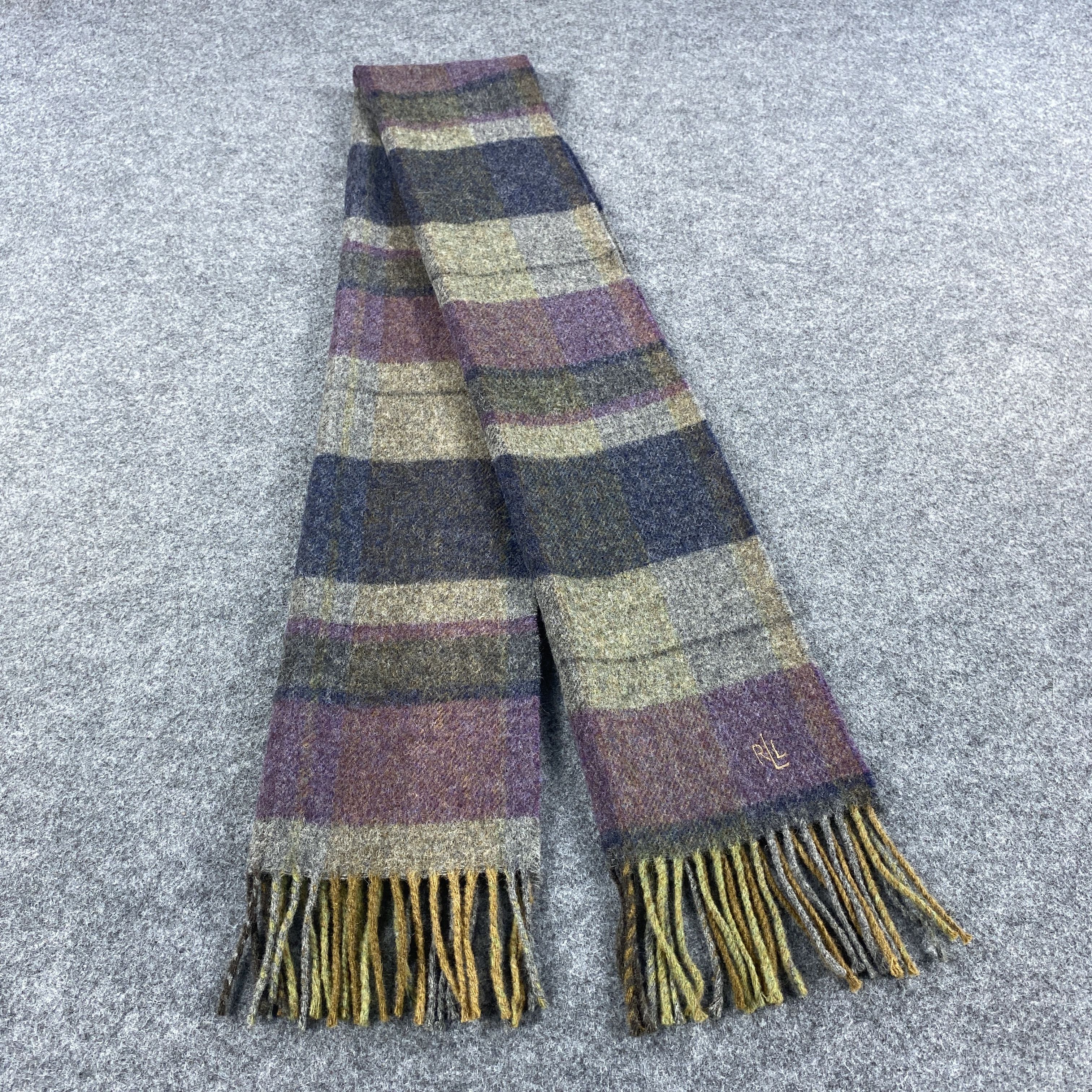 Lauren Ralph Lauren × Vintage GF10461 Lauren Ralph Lauren Scarf Neck Wear Muffler Size ONE SIZE - 1 Thumbnail