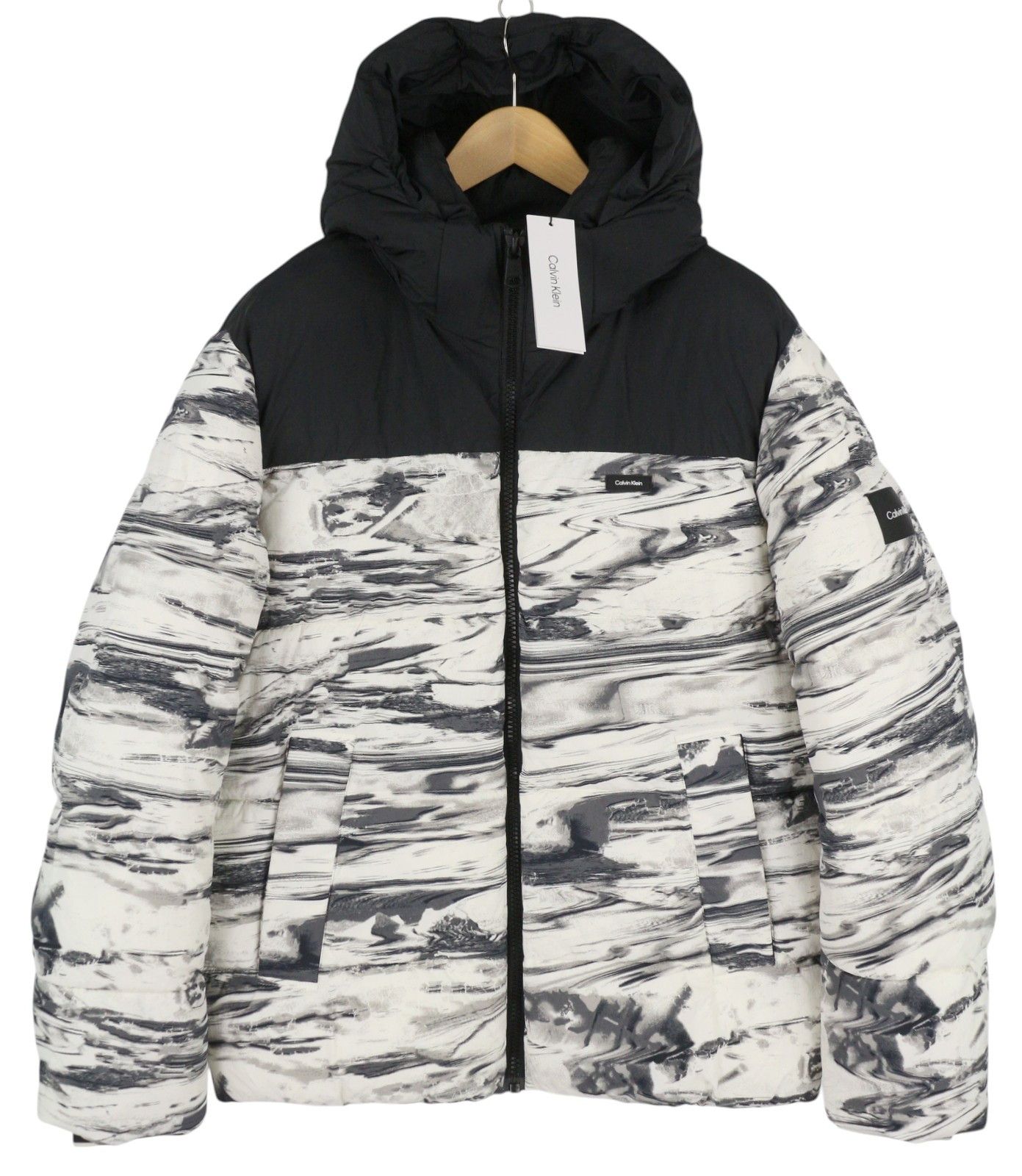 CRINKLE NYLON COLOR BLOCK QUILT 2XL Patterned Padded 86400