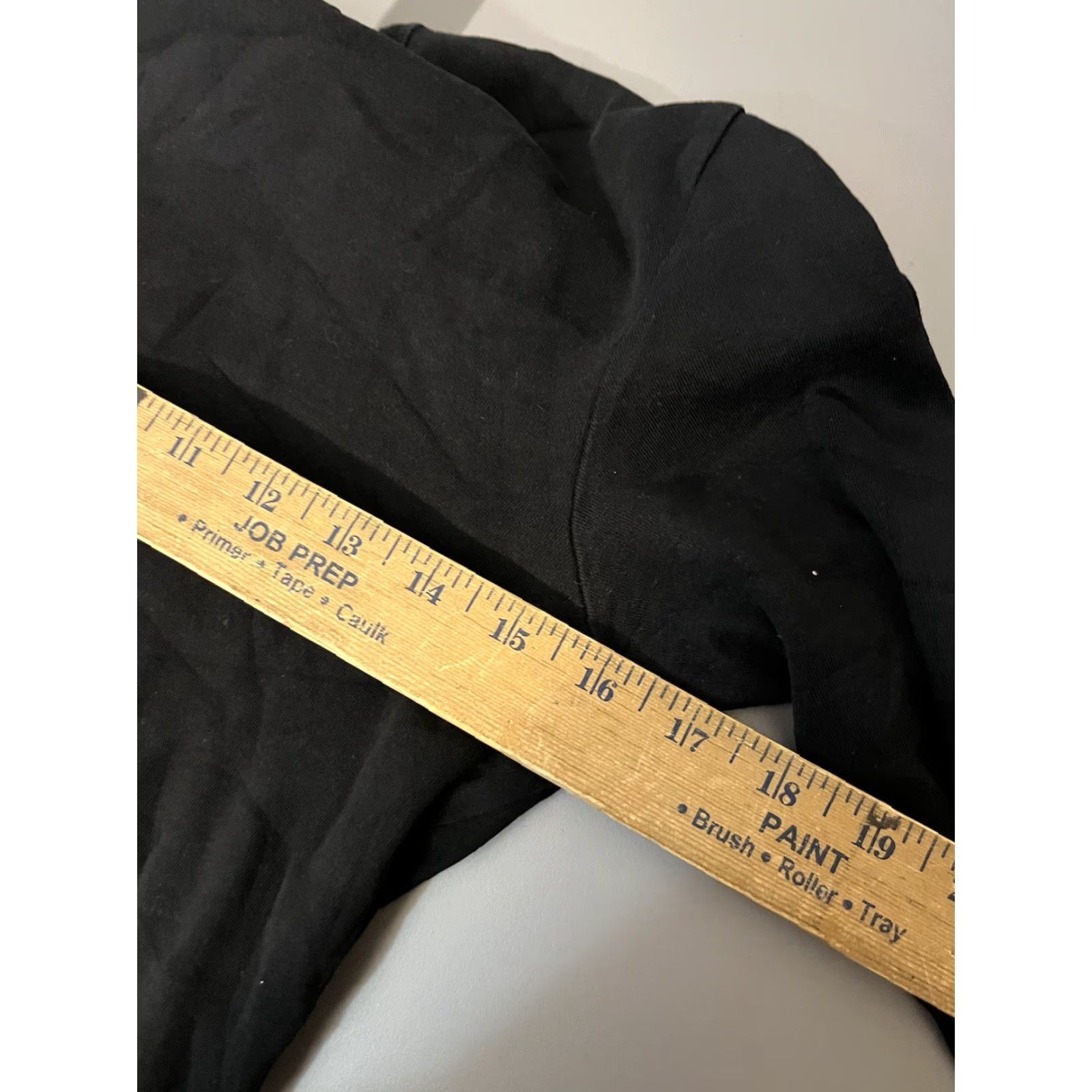 H&M H&M Solid Black Crew Neck Sweater Women's Small Long Sleeve Logo Size S / US 4 / IT 40 - 5 Thumbnail