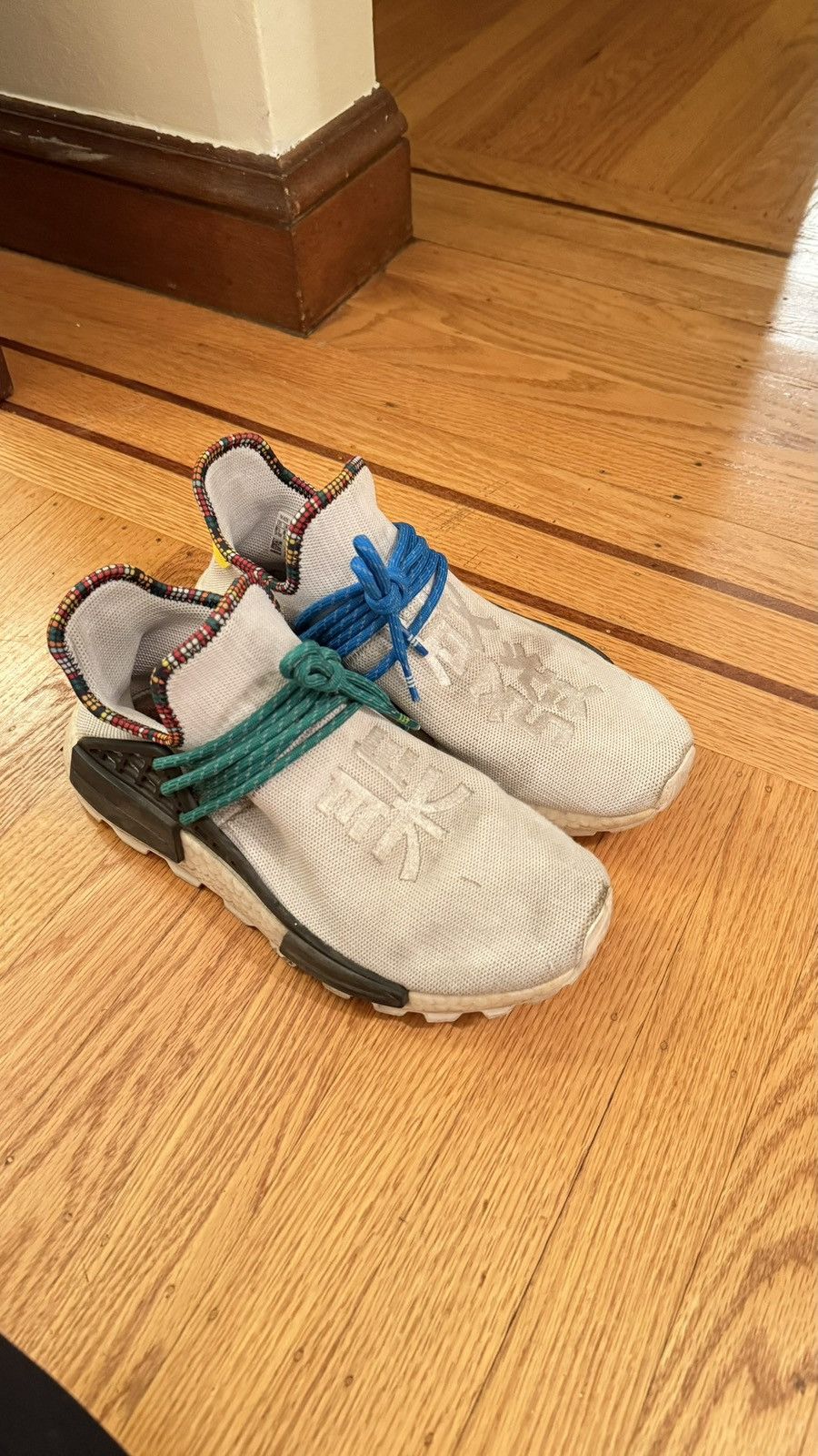 Adidas × Pharrell ADIDAS X PHARRELL WILLIAMS HU NMD Inspiration Size US 8.5 / EU 41-42 - 1 Thumbnail