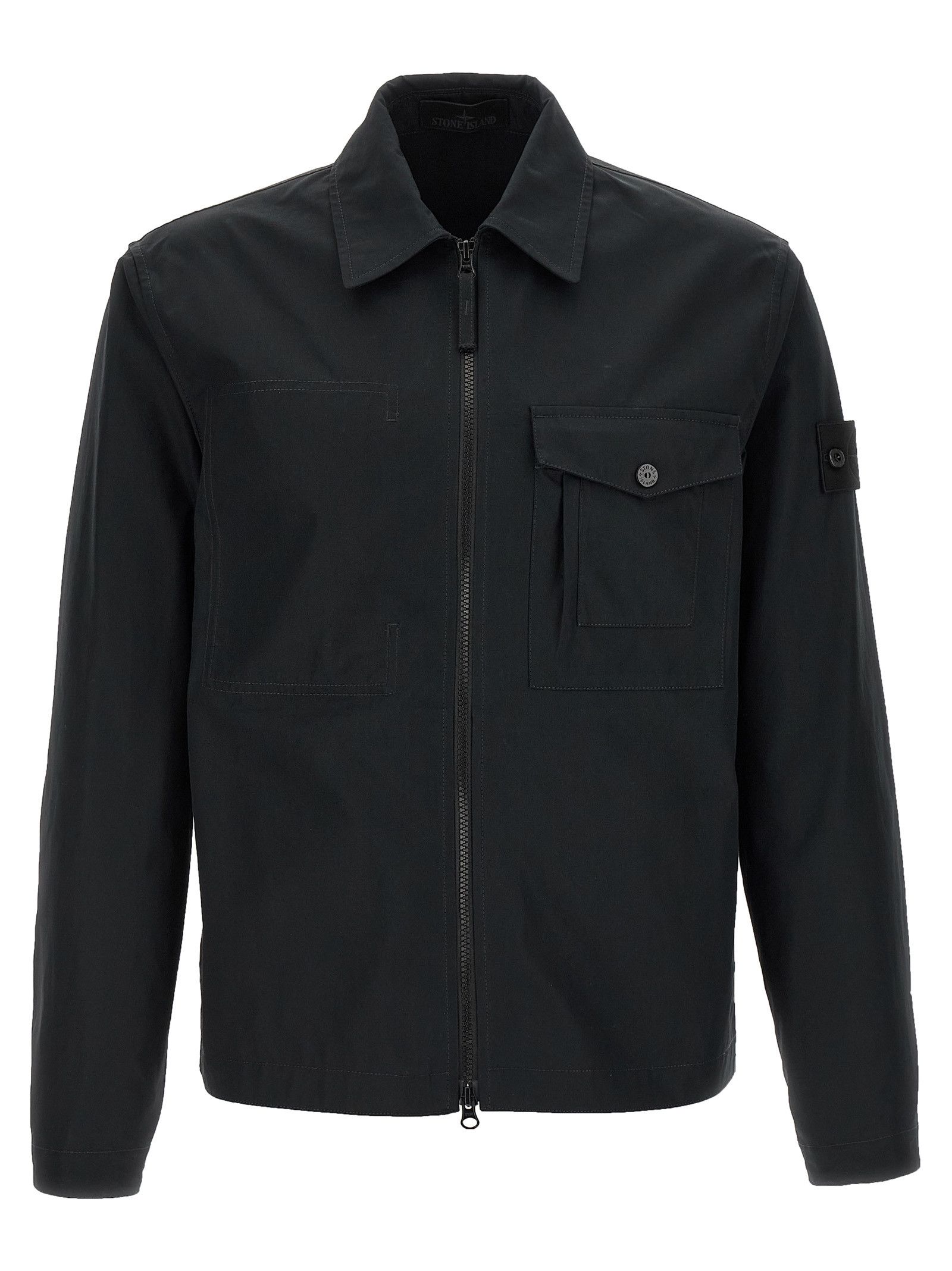 Stone Island Cotton Overshirt Size US XXL / EU 58 / 5 - 1 Thumbnail