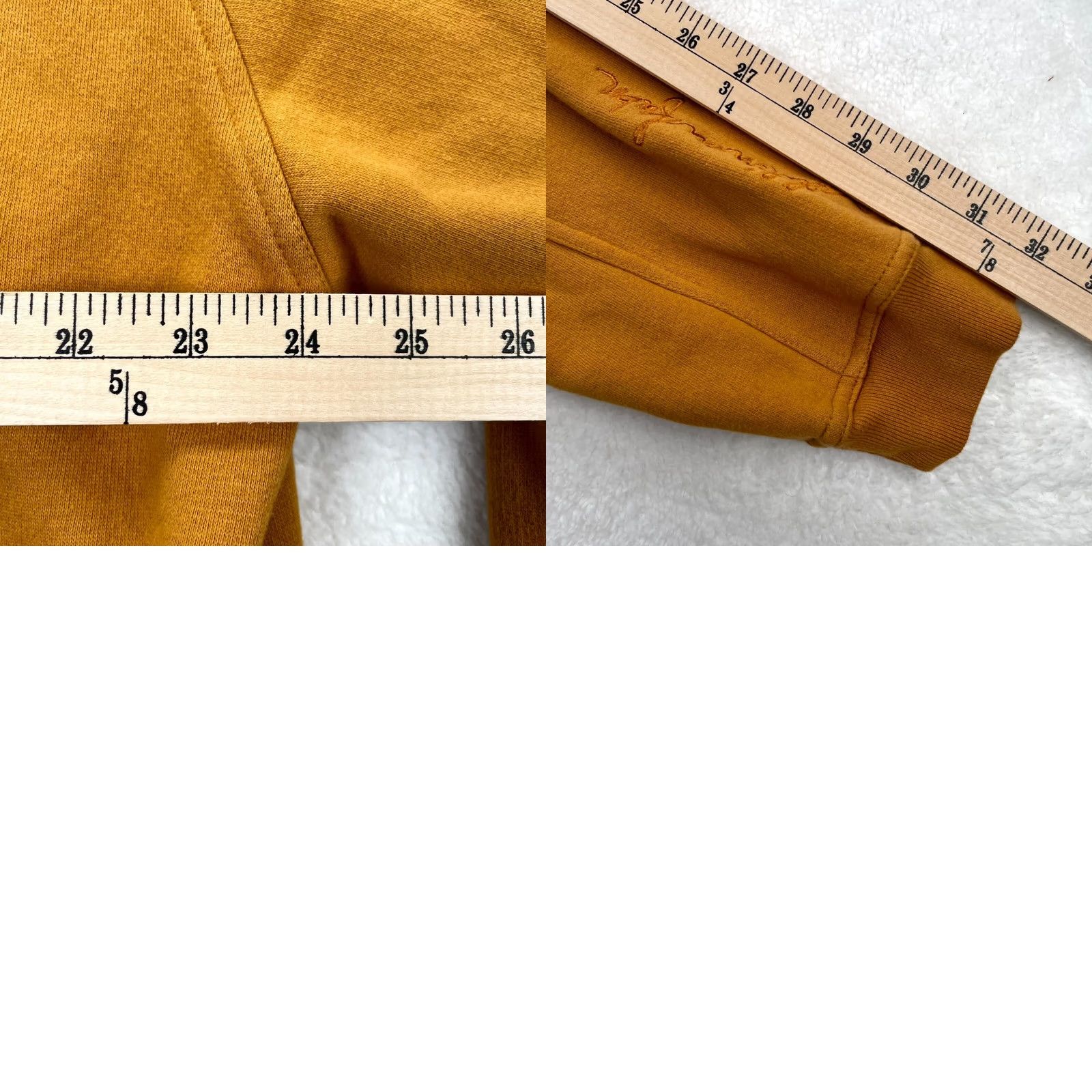 Fubu VTG FUBU Hoodie Mens Large Yellow Platinum Mustard Embroidered y2K Streetwear Hoodie Size US L / EU 52-54 / 3 - 9 Thumbnail