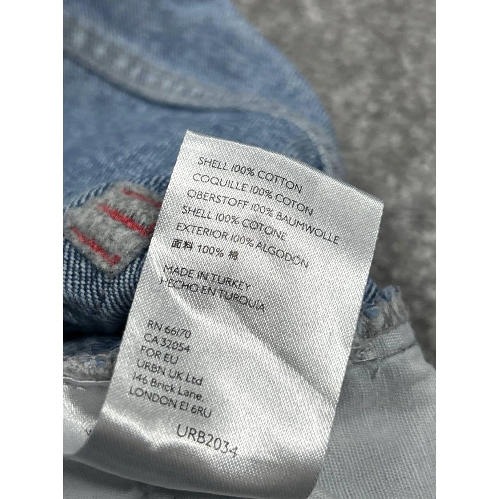 Urban Outfitters VINTAGE Urban Outfitters Jeans Womens 27 High Rise Straight Light Wash Denim Boyfriend Style Size 27" / US 4 / IT 40 - 7 Thumbnail