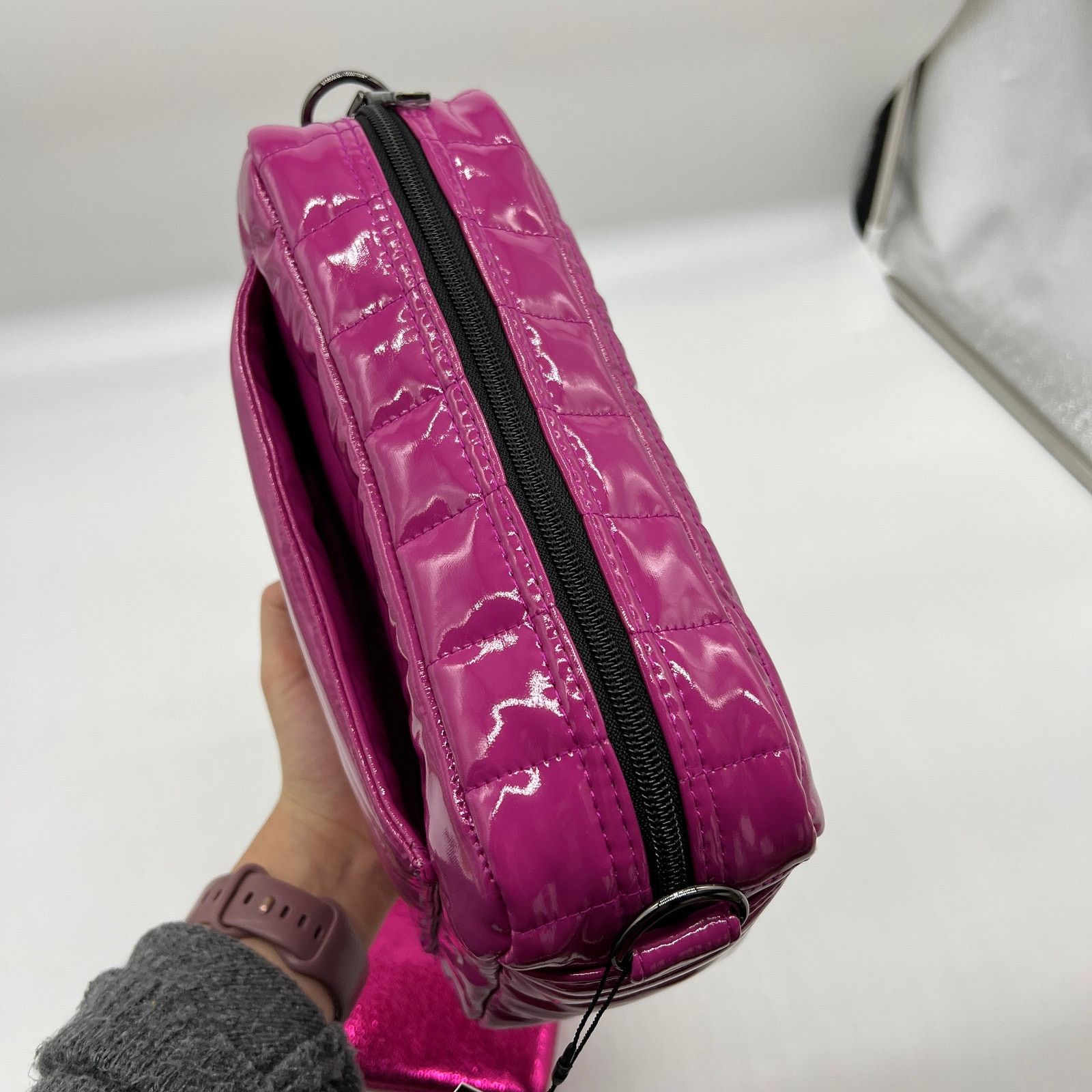 Other Think Royln Margo Crossbody w Crinkle Metallic Luxe Wallet Size ONE SIZE - 4 Thumbnail