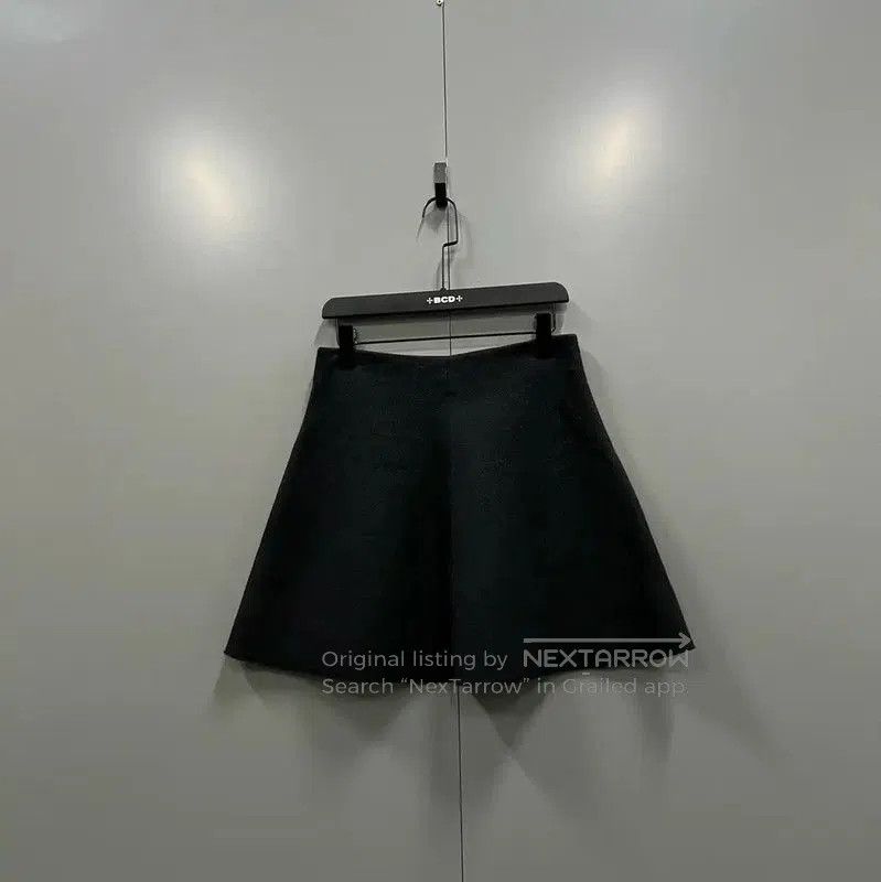 Valentino Valentino Black Cotton Summer Short Skirt . Size 27" / US 4 / IT 40 - 1 Thumbnail