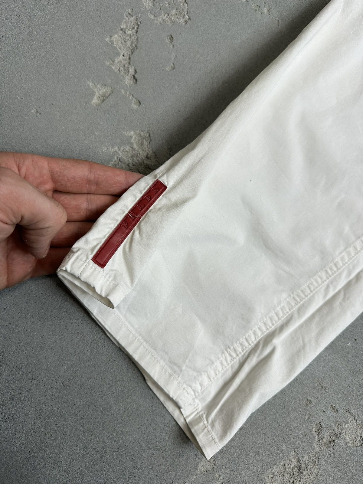 Prada Prada Red Tab White Casual Pants Size US 32 / EU 48 - 3 Thumbnail