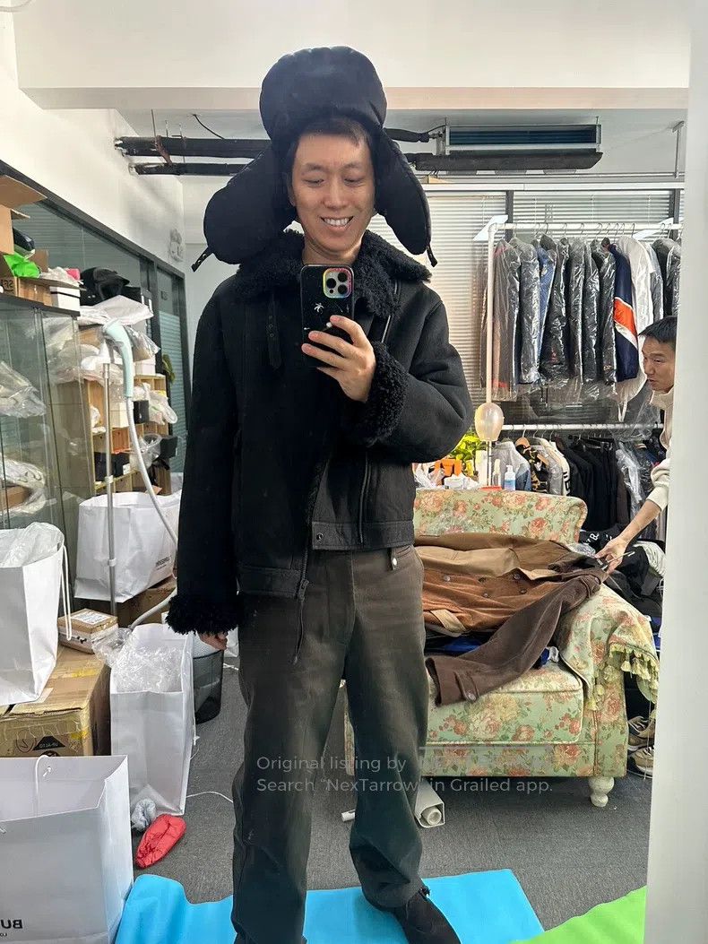 Acne Studios Acne Studios Men's Sheepskin and Fur Jacket Size US M / EU 48-50 / 2 - 7 Thumbnail