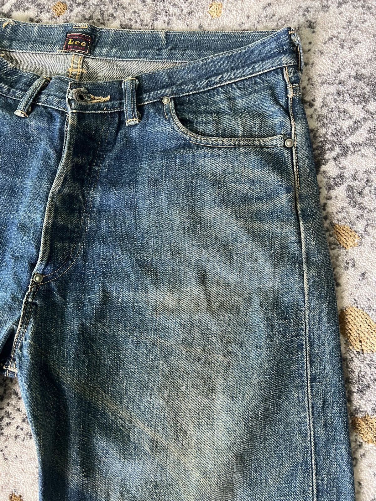 Lee × Vintage Lee 2101 reproduction model World War II model denim Size 35" - 7 Thumbnail