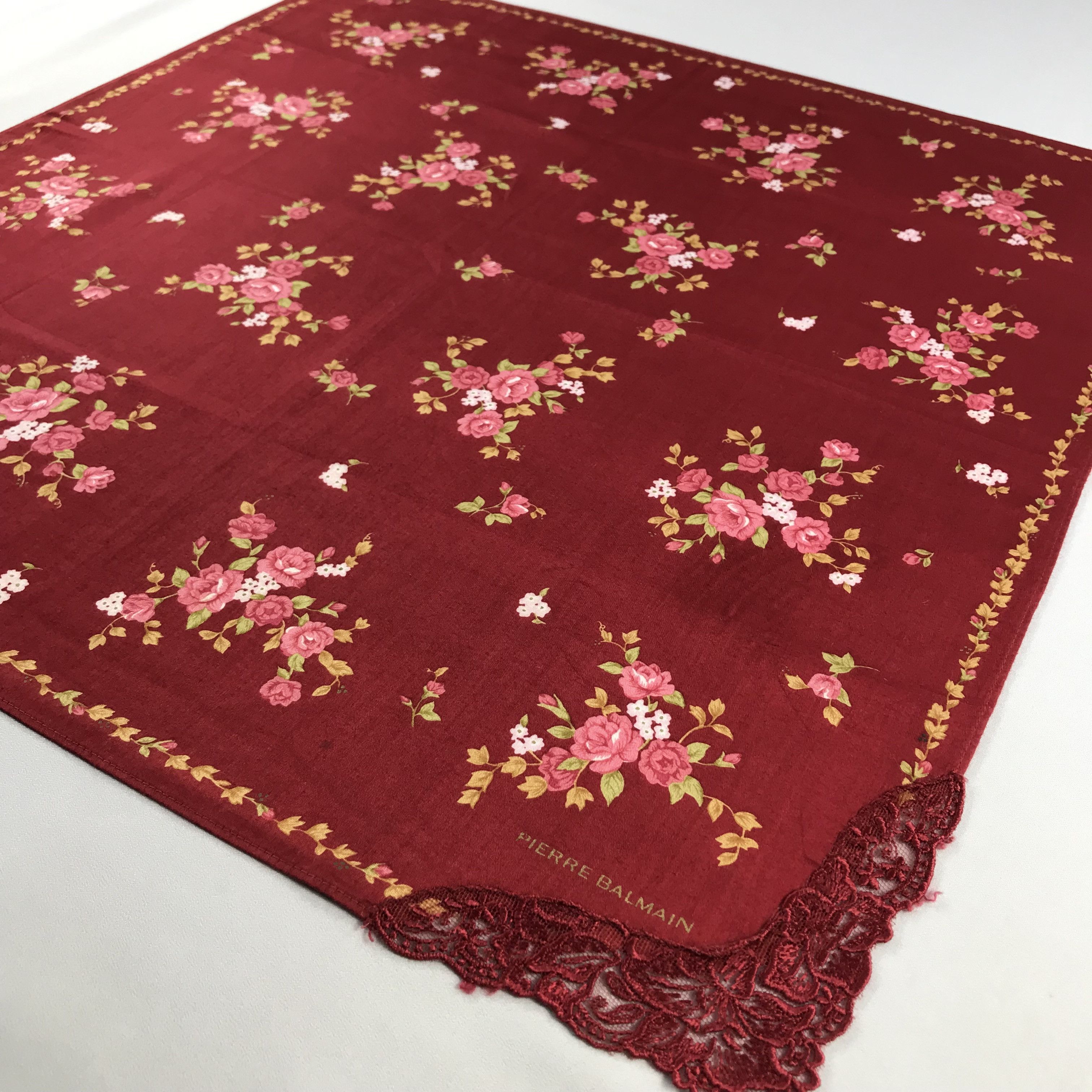 Pierre Balmain Pierre Balmain Handkerchief / Bandana / Neckerchief C567 Size ONE SIZE - 2 Thumbnail