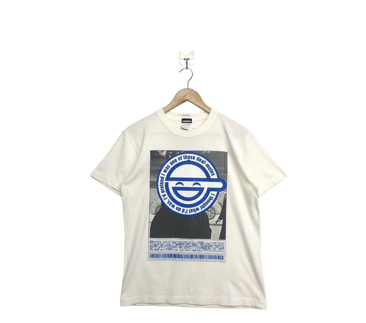Anime Ghost In The Shell X Cospa Anime Movie Laughing Face Tee Size US S / EU 44-46 / 1 - 1 Thumbnail