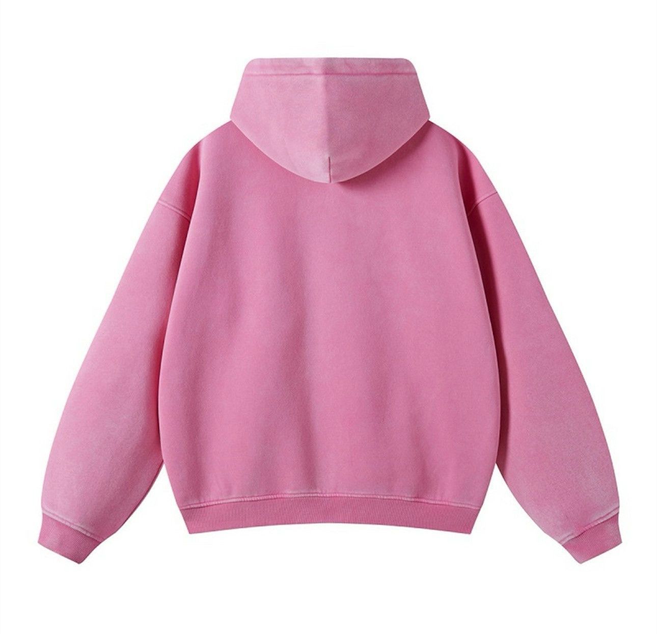 Japanese Brand × Vintage Unisex Pink Washed Hoodie Zipper Size US S / EU 44-46 / 1 - 5 Thumbnail