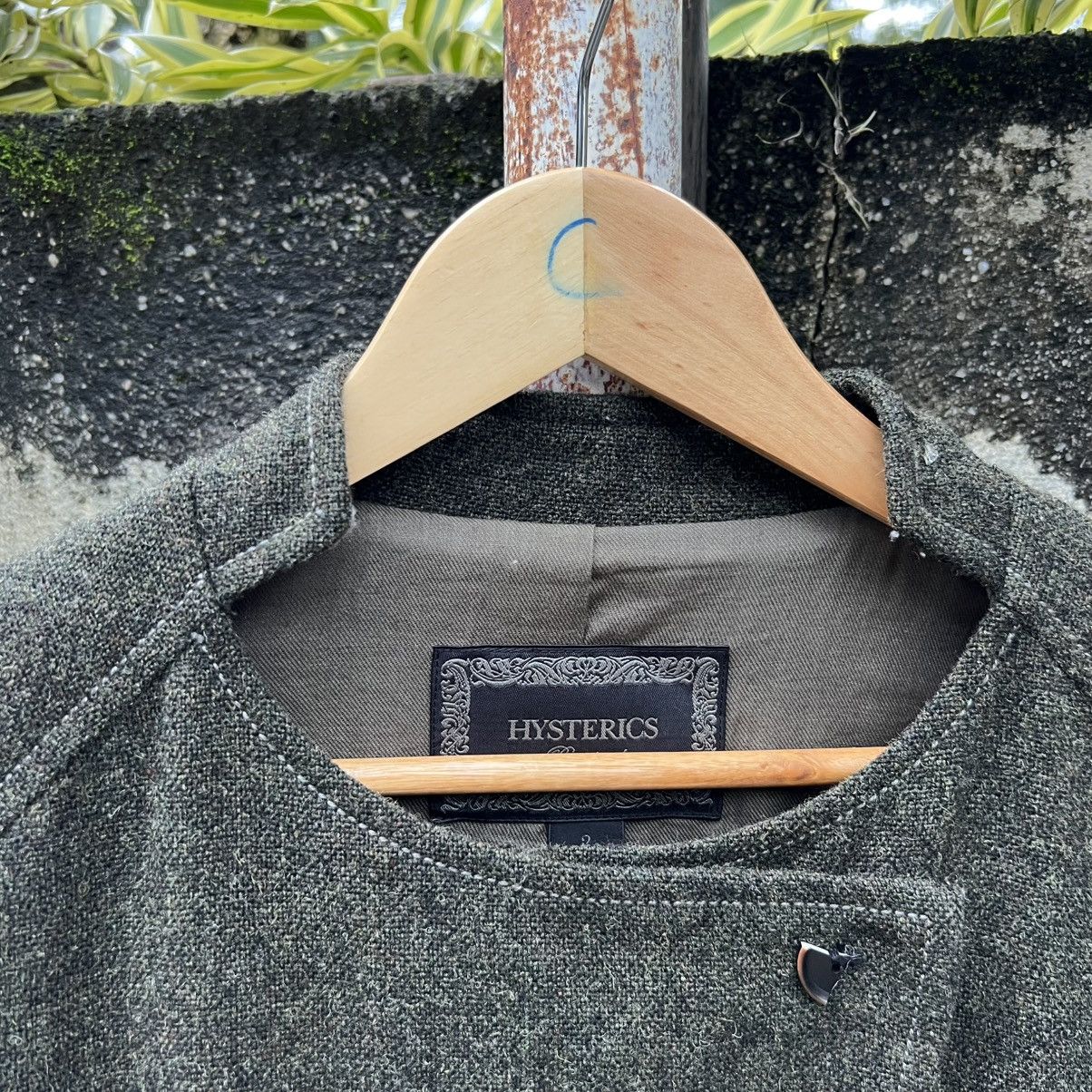 Hysteric Glamour “HYSTERIC GLAMOUR” BUTTON UP WOOL JACKET Size M / US 6-8 / IT 42-44 - 12 Thumbnail