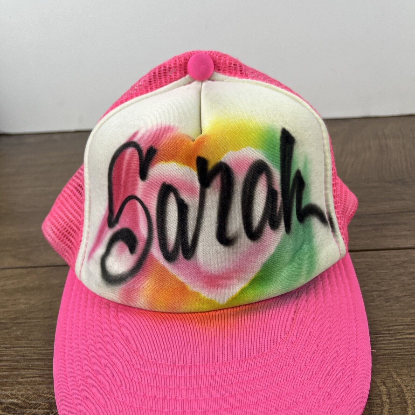 Other Sarah Hat Sarah Snapback Pink Hat Adjustable Adult Size Hat Size ONE SIZE - 7 Thumbnail