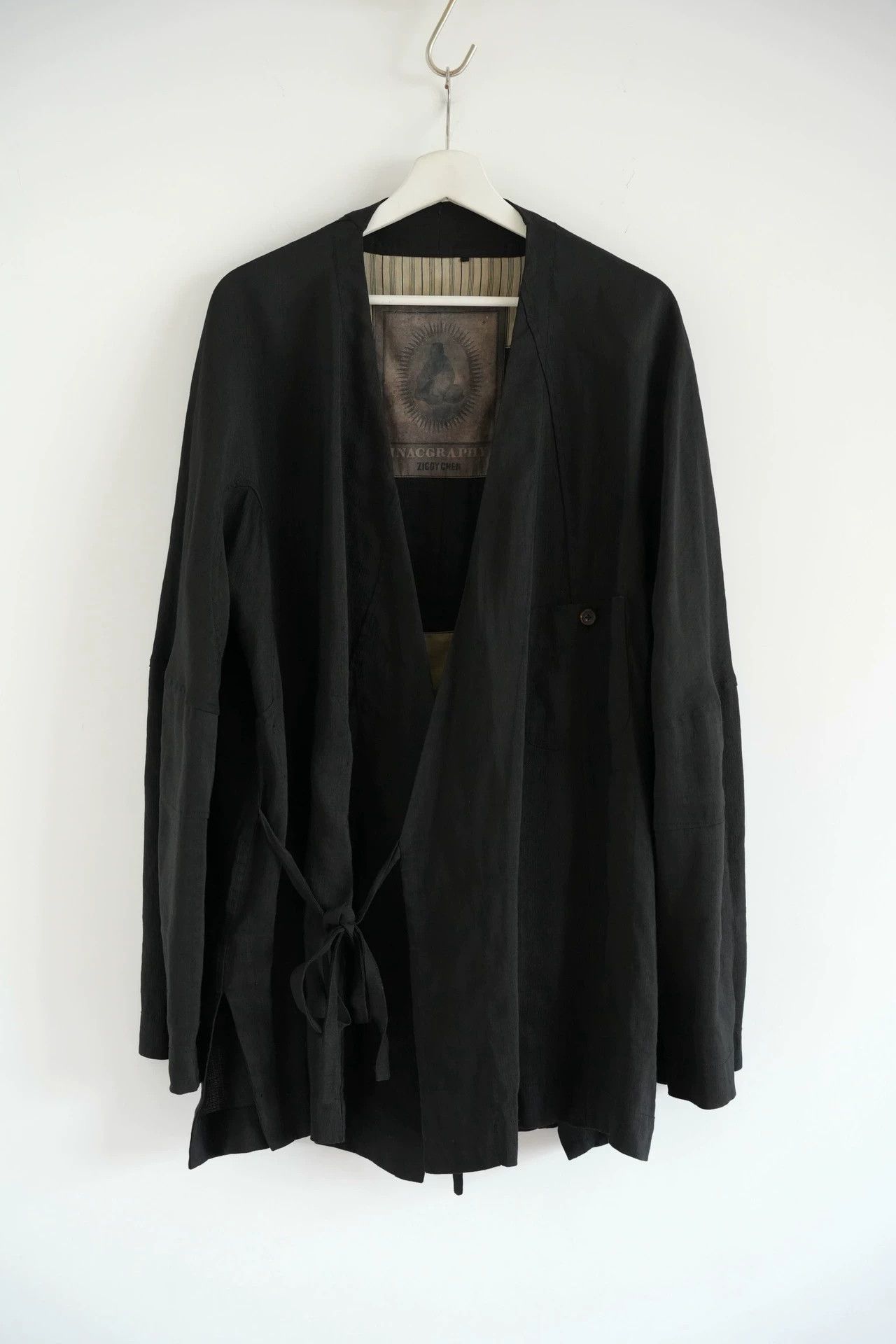 Ziggy Chen Ziggy Chen 22SS Wuwei Reversible Linen Robe No tag Size US S / EU 44-46 / 1 - 3 Thumbnail