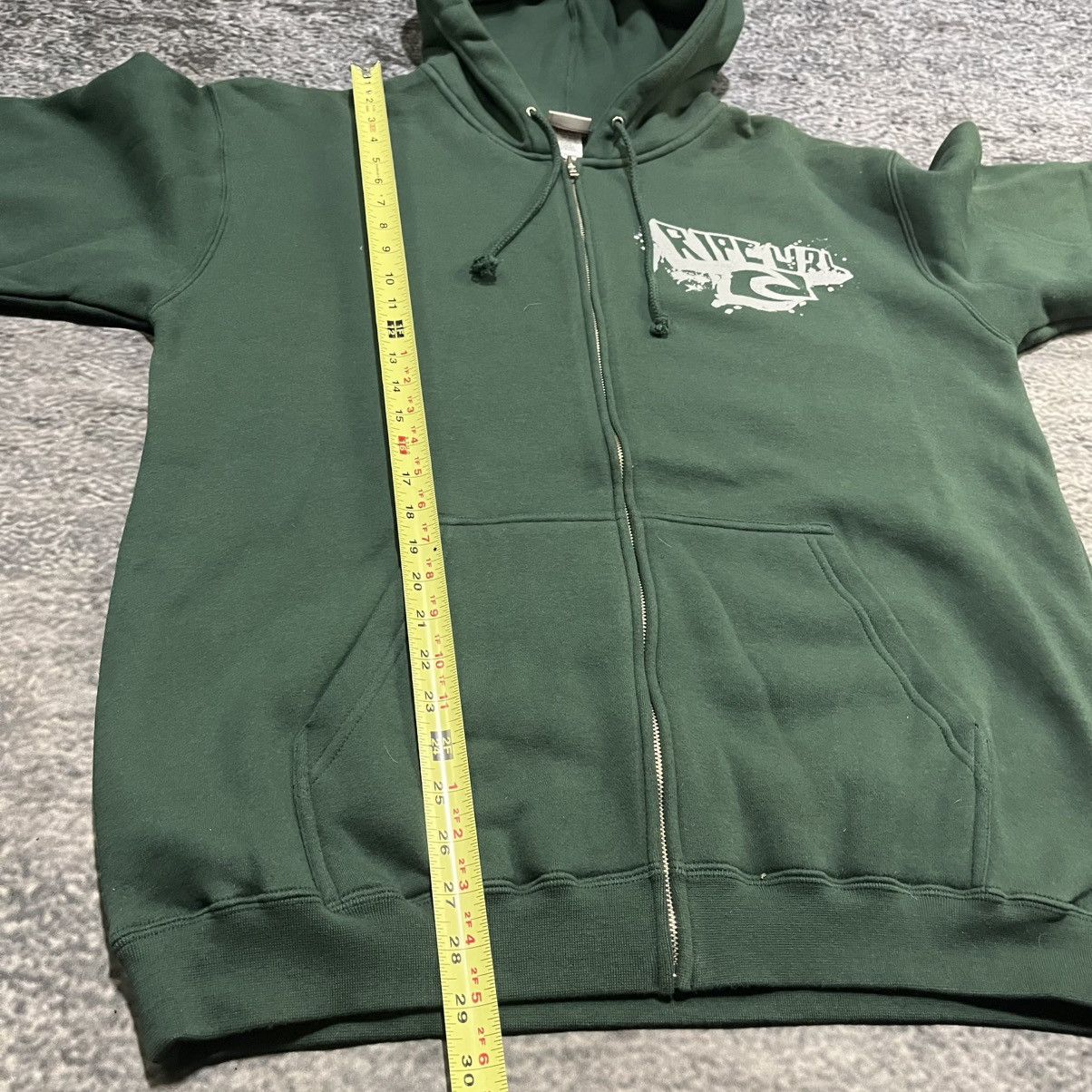 Rip Curl Vintage Y2K Rip Curl Green Surf Grunge Skater Zip Up Hoodie Size US M / EU 48-50 / 2 - 11 Thumbnail