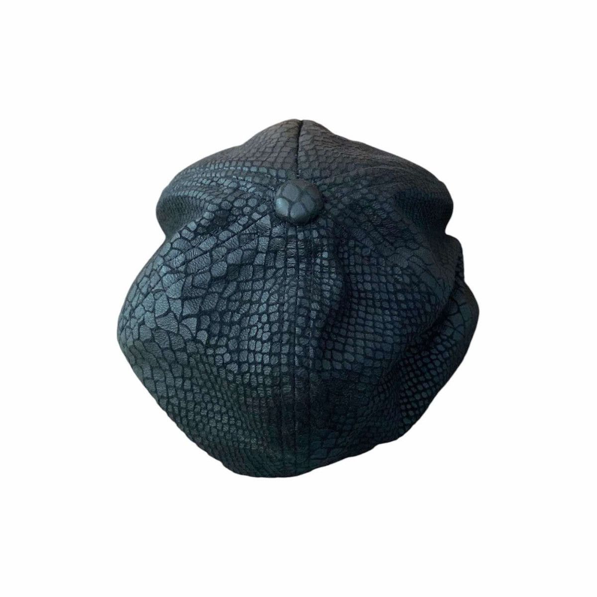 If Six Was Nine × Japanese Brand × Le Grande Bleu (L.G.B.) 🔥Rare Archived L.G.B. Snakeskins Waxed Cap Size ONE SIZE - 3 Thumbnail