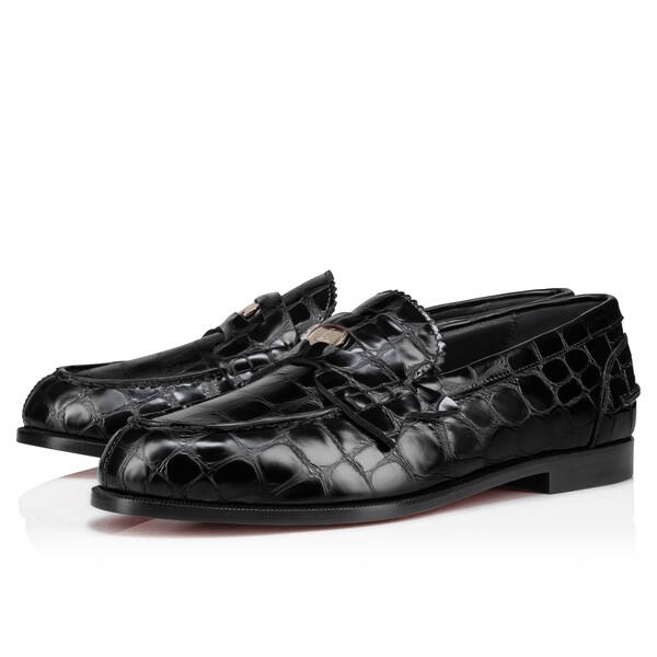 Christian Louboutin o1s1wg110226 Shoes in Black Size US 5 / EU 37 - 1 Thumbnail