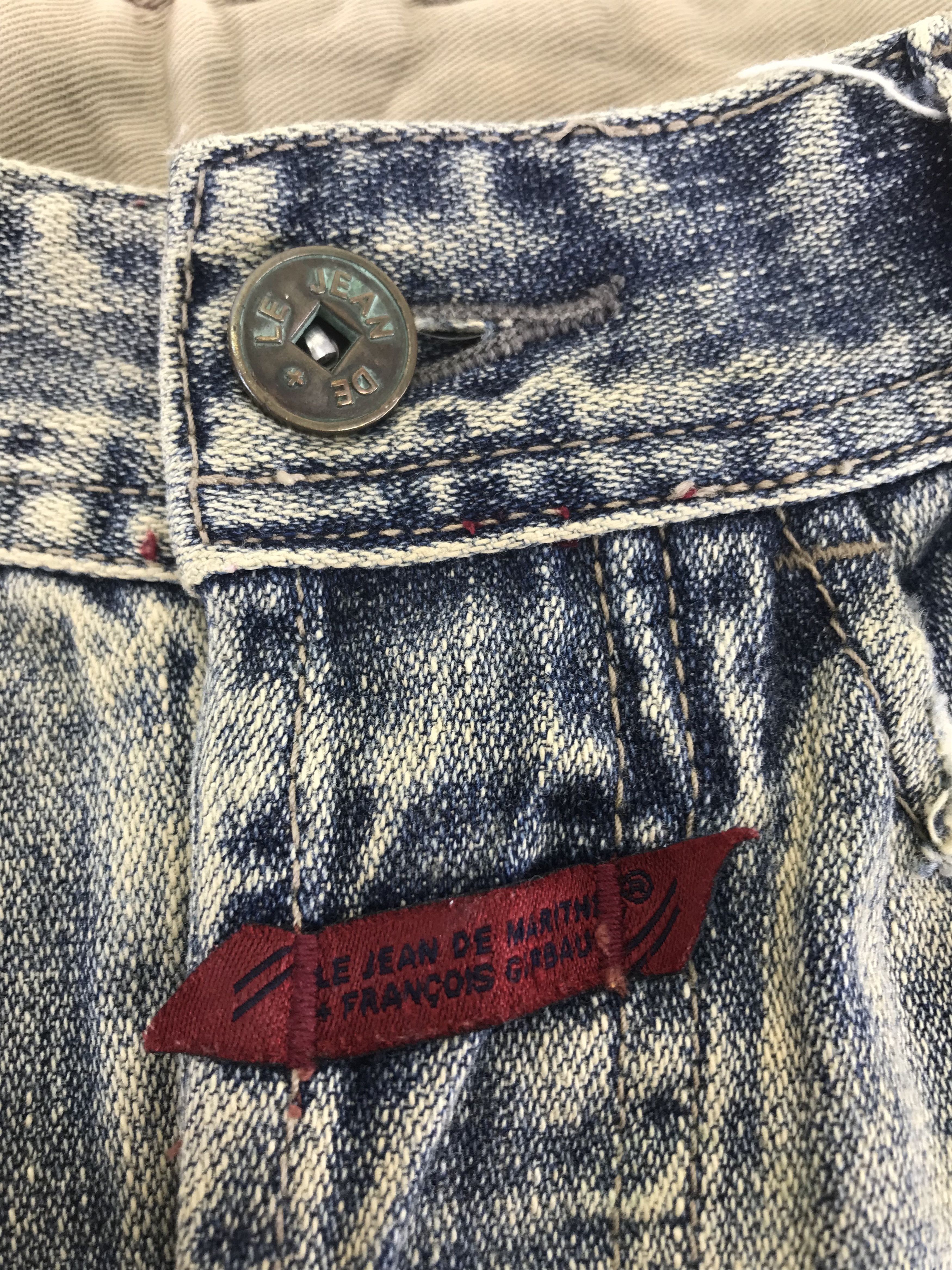 Marithe + Francois Girbaud Vintage Marithe Francois Girbaud Mud Wash Baggy Jeans Size US 30 / EU 46 - 10 Thumbnail