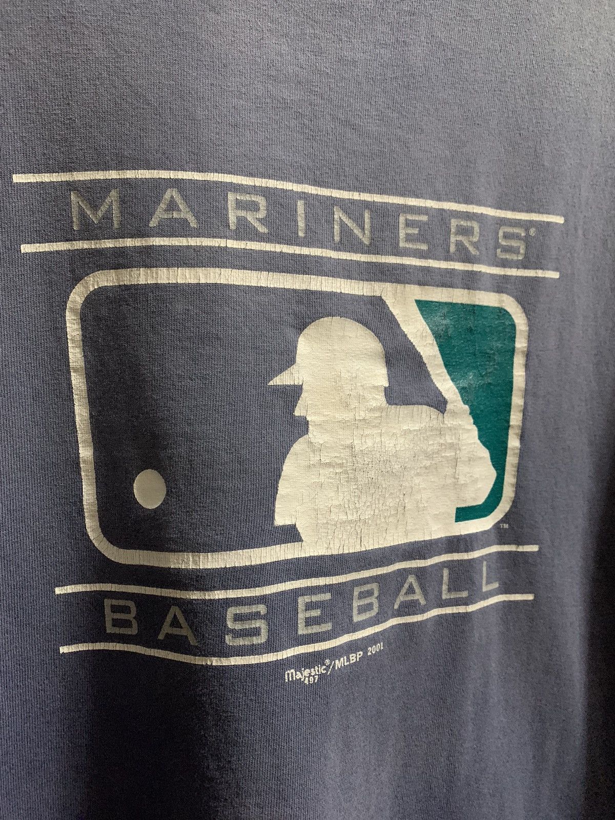 MLB × Majestic × Vintage Vintage Y2K Mariners Shirts Size US L / EU 52-54 / 3 - 3 Thumbnail