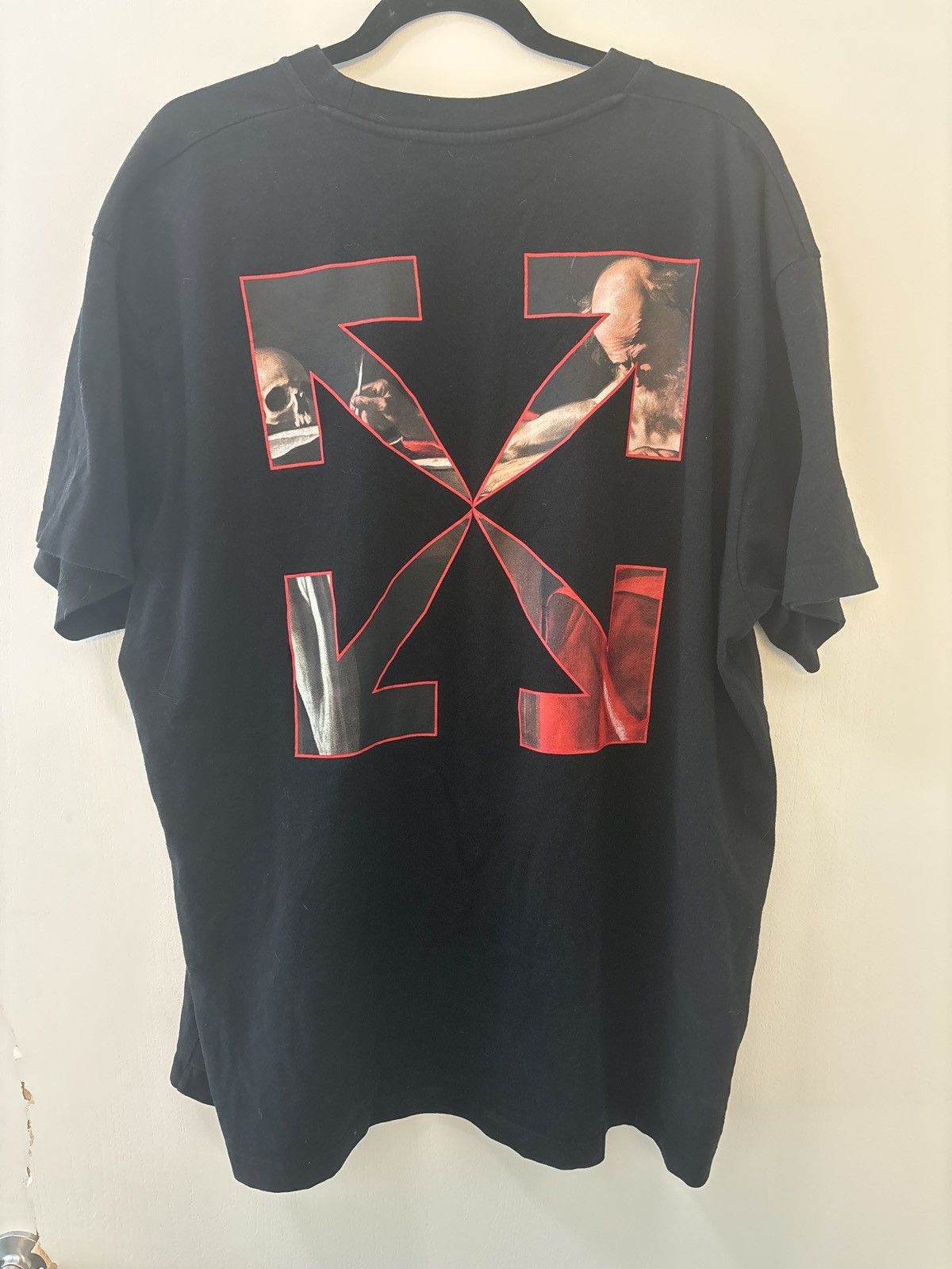 Off-White Off-White Caravaggio arrows oversized t-shirt Size US M / EU 48-50 / 2 - 2 Thumbnail