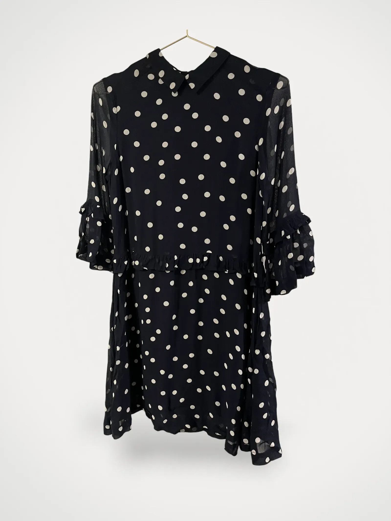 Ganni Ganni Marceau Georgette Dress Size XS / US 0-2 / IT 36-38 - 1 Thumbnail