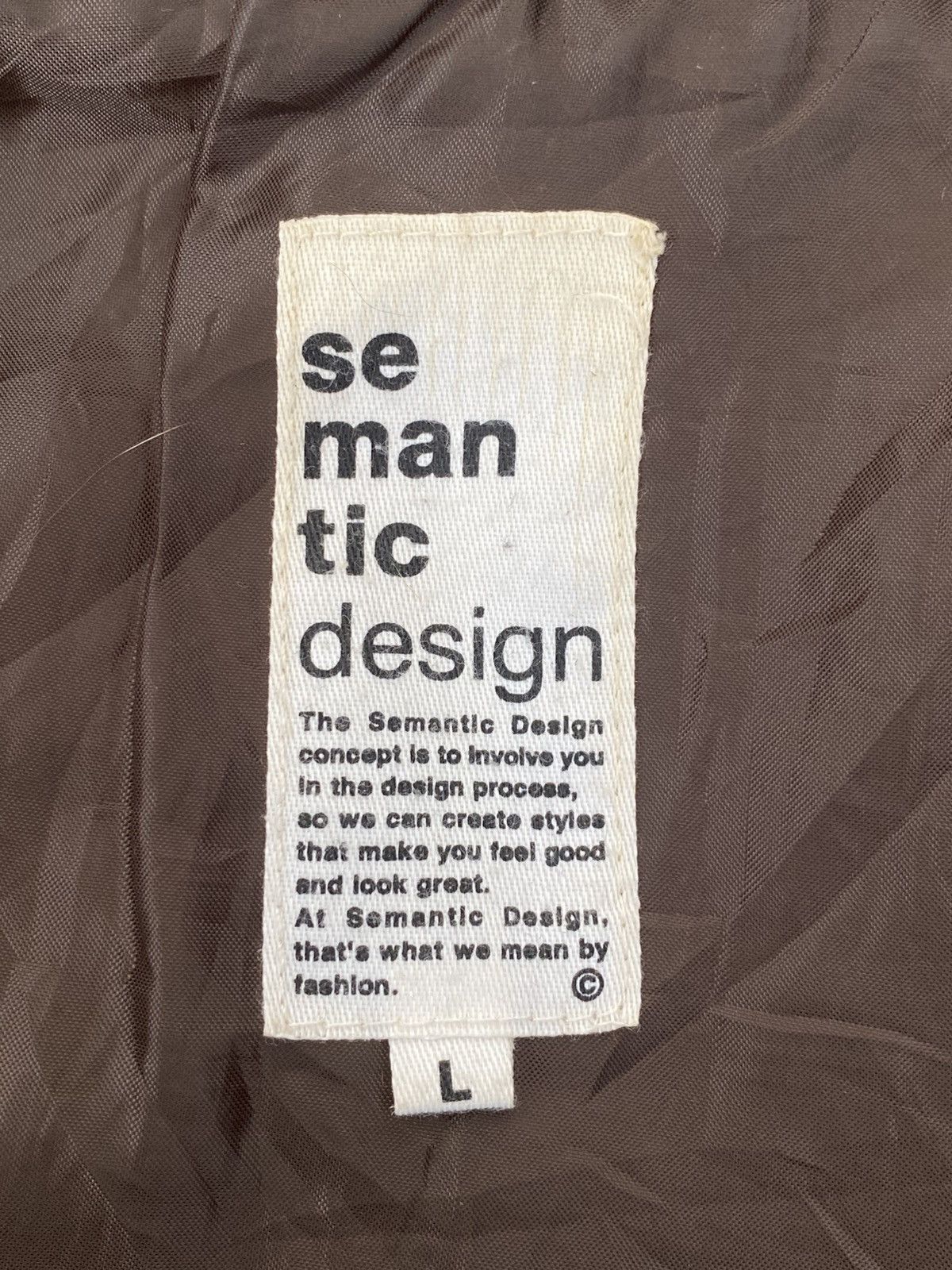 Japanese Brand 2000’s semanticdesign Fur Trimmed Collar Nylon Jacket Size US L / EU 52-54 / 3 - 12 Thumbnail