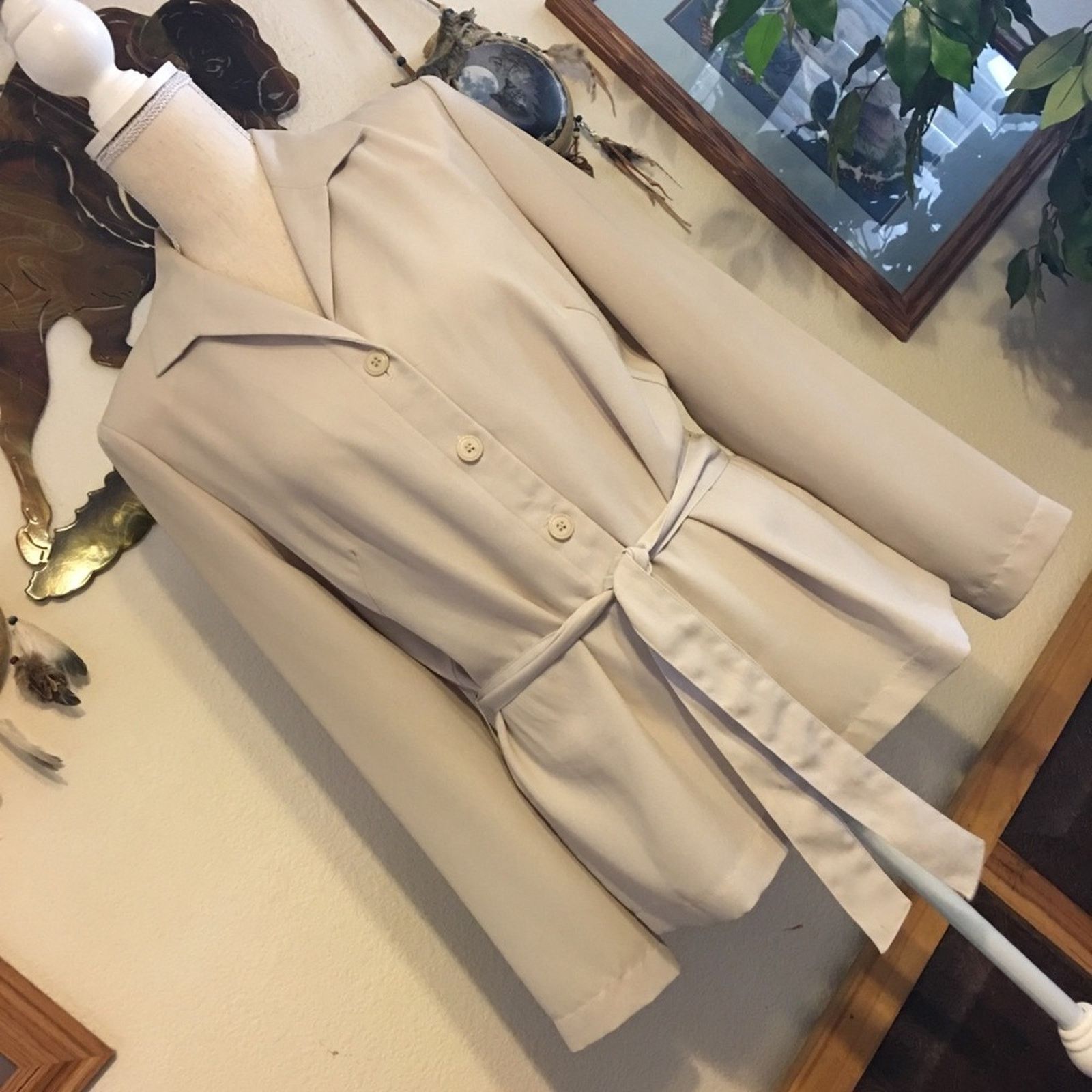 Other NYCC tan tie front button jacket lightweight 10 Size L / US 10 / IT 46 - 2 Thumbnail