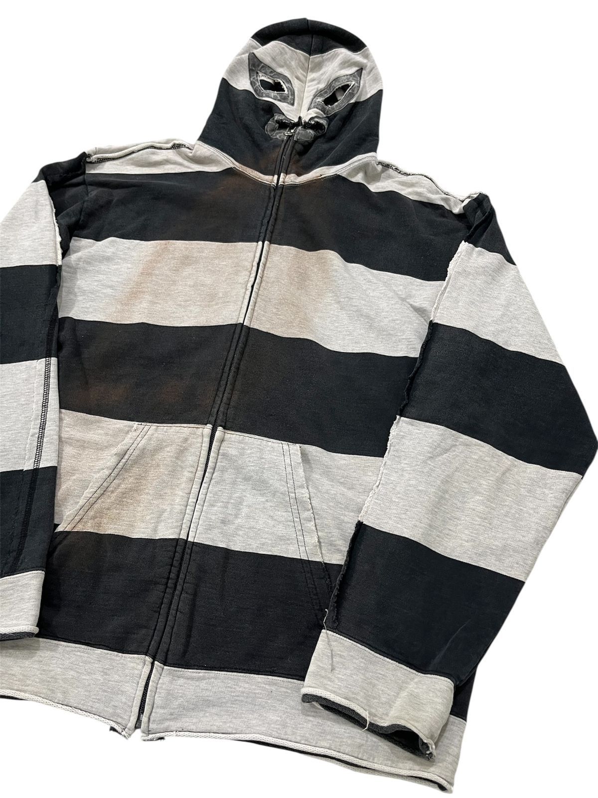 PPFM 💥Rare💥2000's PPFM Prisoner Mask Hoodie Size US L / EU 52-54 / 3 - 7 Thumbnail