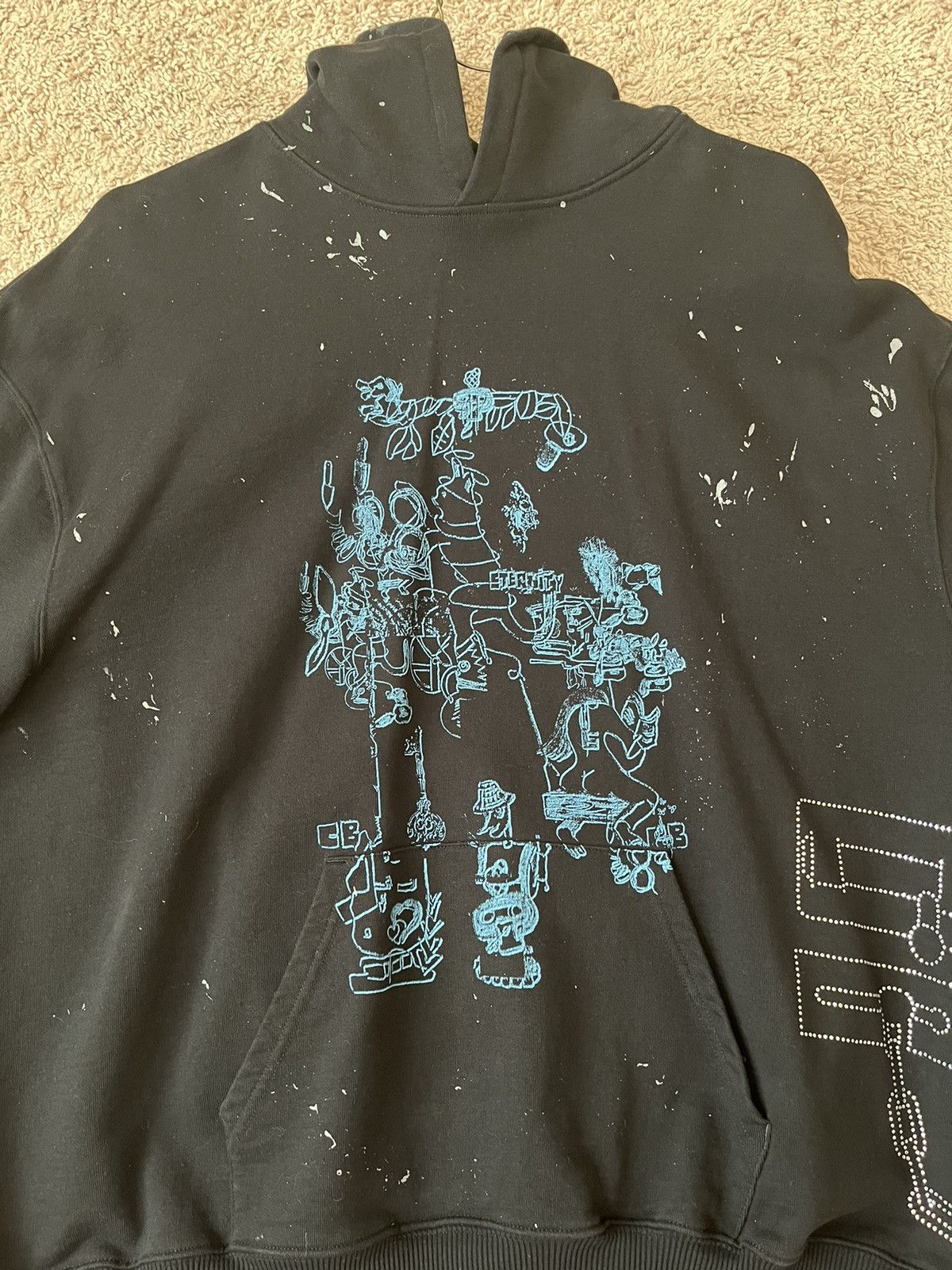 Drain Gang Claire Barrow Eternity Hoodie Size US XL / EU 56 / 4 - 2 Thumbnail