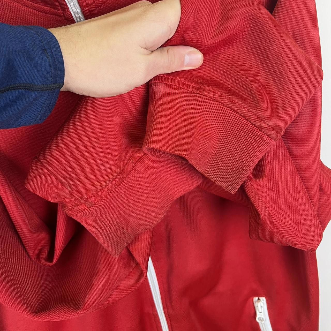 Designer Ecko Unlimited Red Track Jacket y2k Rap Zip Size US XL / EU 56 / 4 - 5 Thumbnail