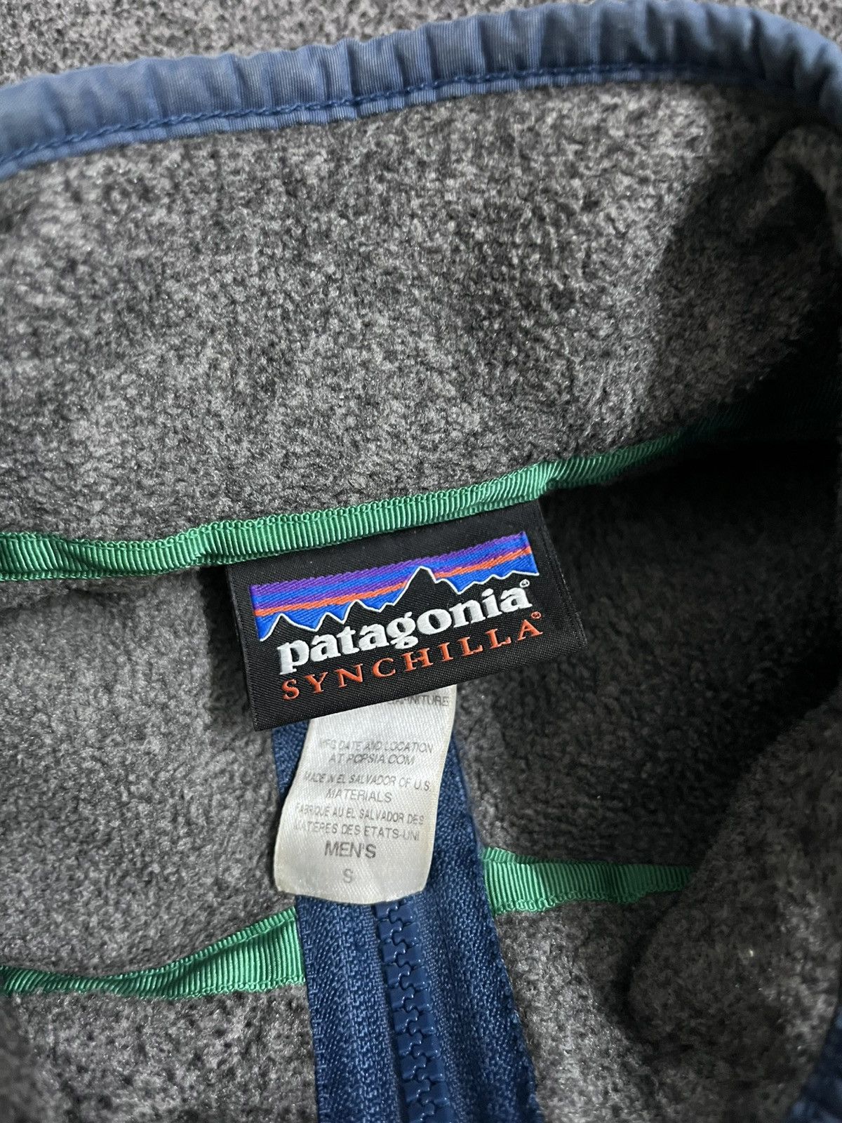 Patagonia Vintage Patagonia Zipper Jacket Size US S / EU 44-46 / 1 - 9 Thumbnail
