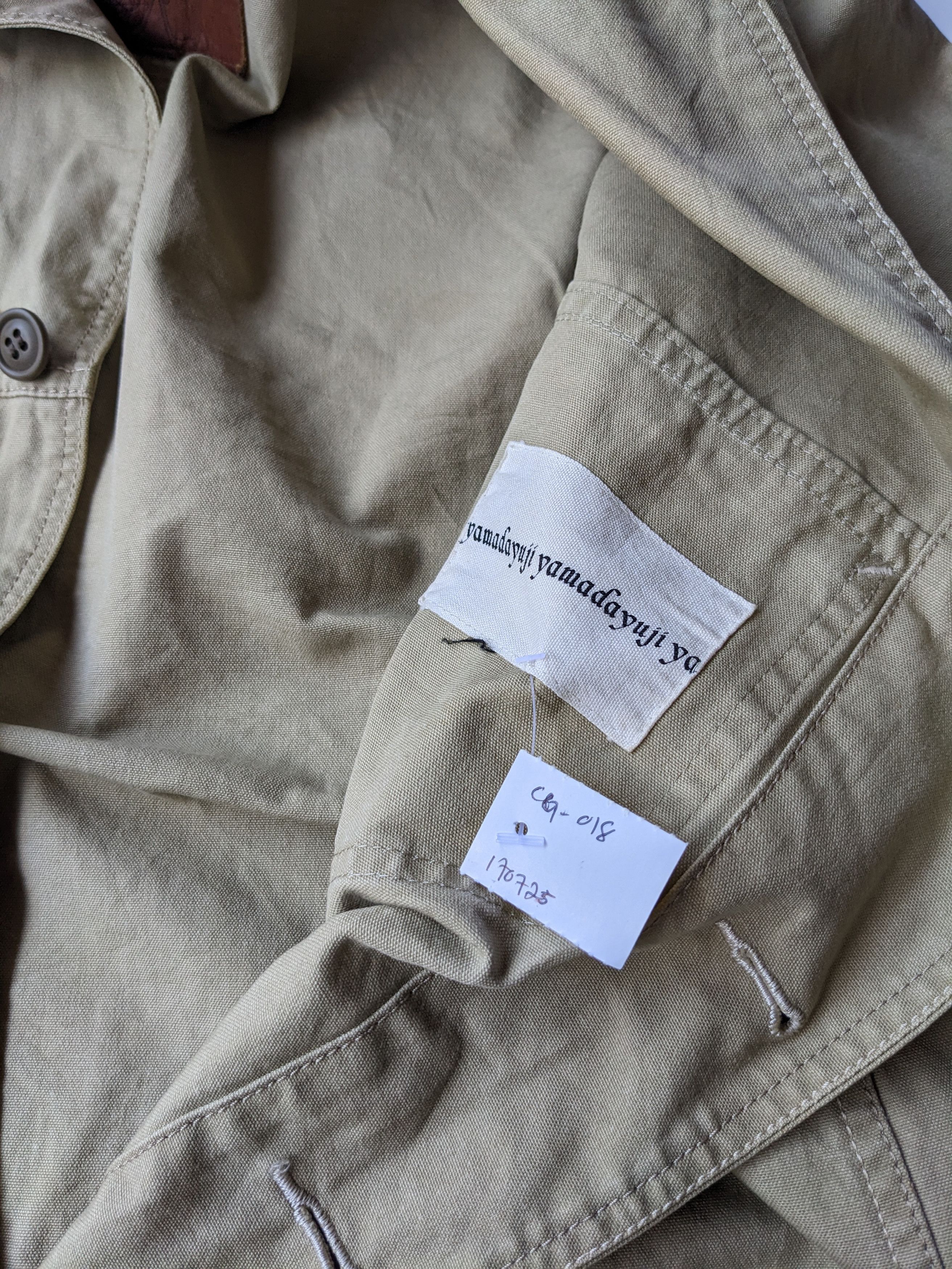Yuji Yamada Yuji Yamada chore jacket beige denim Size US M / EU 48-50 / 2 - 8 Thumbnail