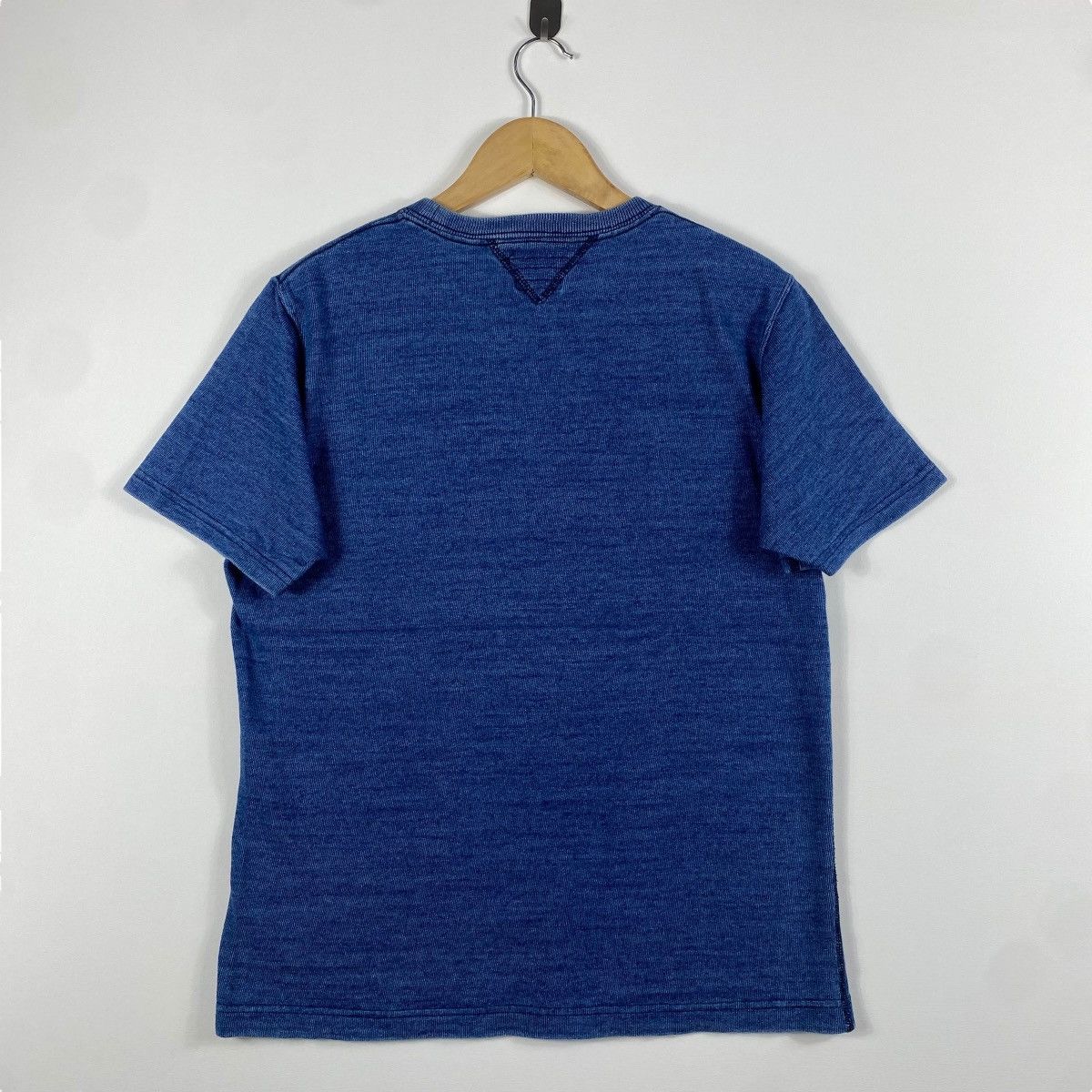 Indigo × Japanese Brand BLUE BLUE Indigo Dye Mother Nature Natural Indigo Tee Shirt Size US M / EU 48-50 / 2 - 4 Thumbnail