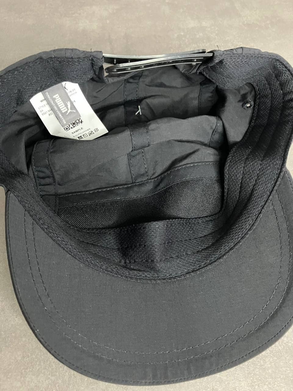 Puma Puma Short Visor Cap 023154 01 Big Logo Original Unisex Size ONE SIZE - 2 Thumbnail