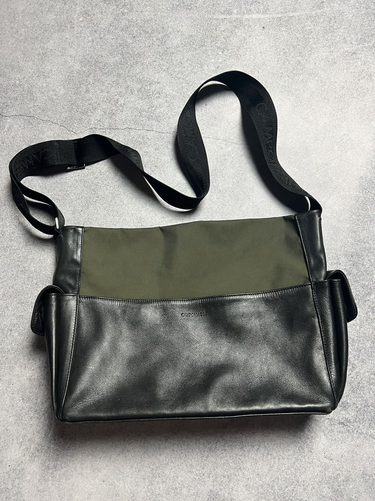 Genuine Leather Vintage Rare Leather Giani Campomaggi Bag Size ONE SIZE - 1 Thumbnail