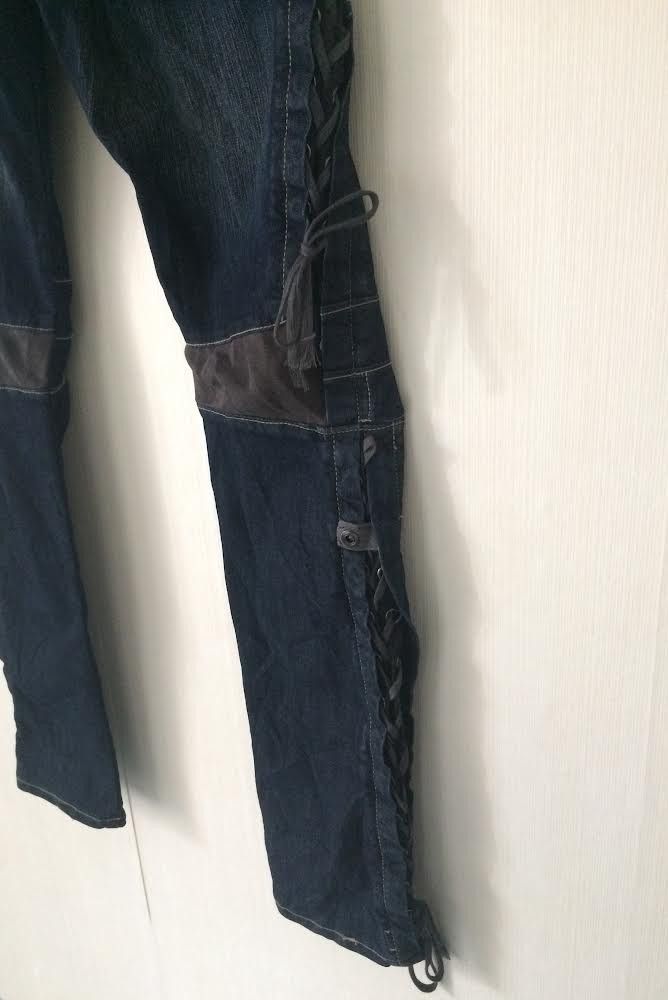 Japanese Brand × PPFM × Seditionaries PPFM Japanese Bondage Punk Hybrid Jeans Size US 30 / EU 46 - 4 Thumbnail
