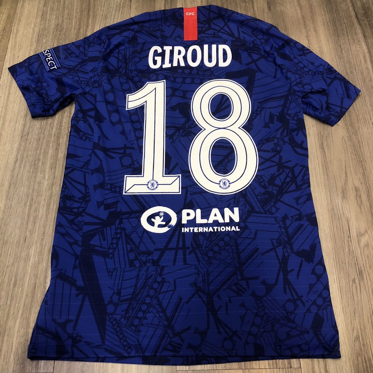 Nike Chelsea 19/20 player issue home shirt #18 Giroud Size US S / EU 44-46 / 1 - 2 Thumbnail