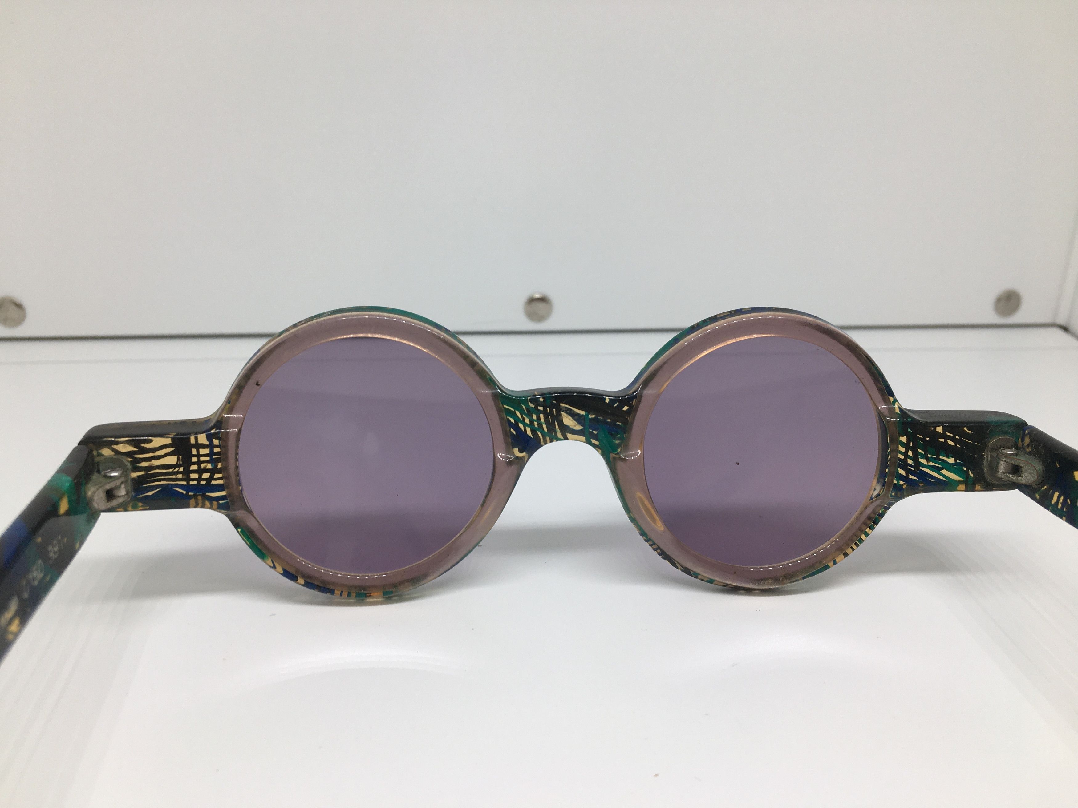 Alain Mikli Vintage Alain Mikli ROund Sunglasses Frame France Size ONE SIZE - 5 Thumbnail