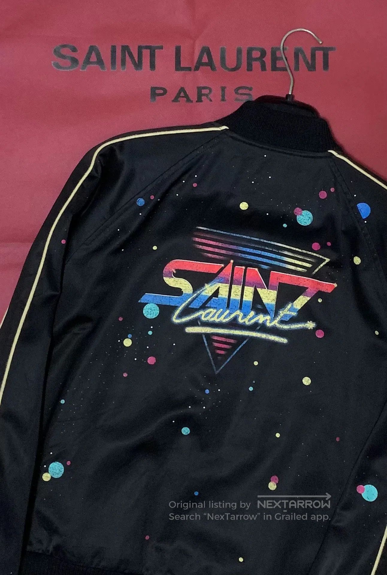 Saint Laurent Paris Saint Laurent Multi-Color Polka Dot Jacket. Size US S / EU 44-46 / 1 - 6 Thumbnail
