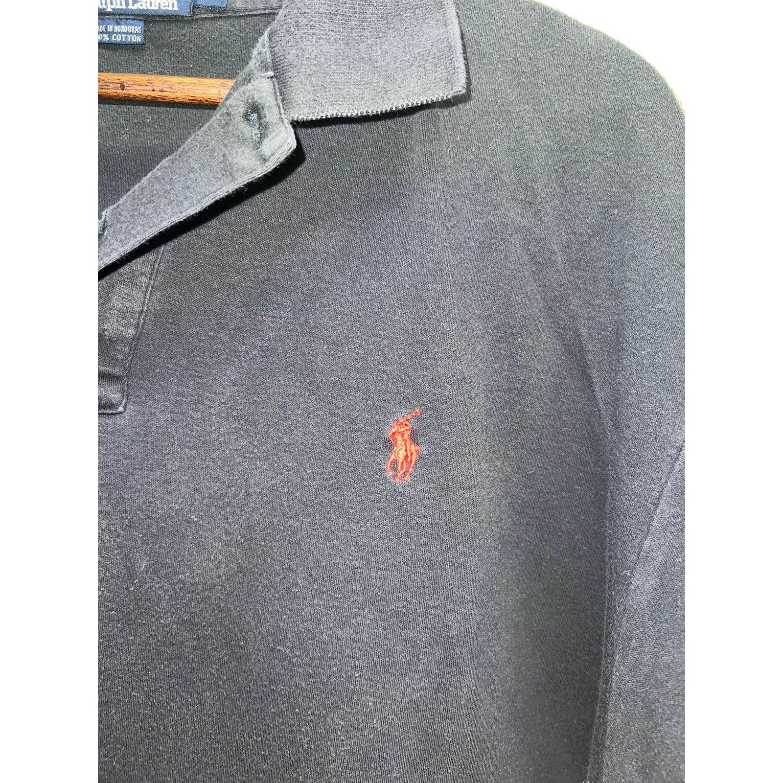 Polo Ralph Lauren Polo Ralph Lauren Polo Shirt Black Red Golf Preppy PRL Large Size US L / EU 52-54 / 3 - 3 Thumbnail