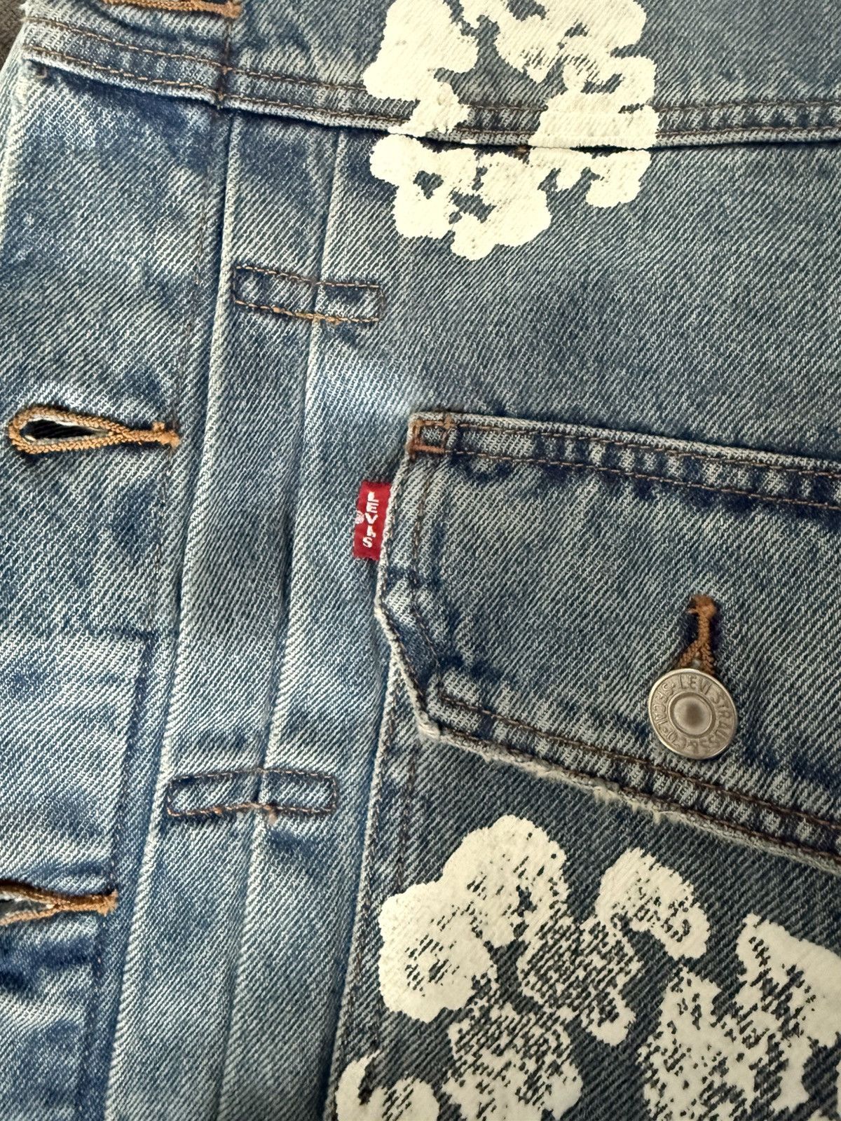 DENIM TEARS Denim tears levi denim jacket Size US M / EU 48-50 / 2 - 8 Thumbnail