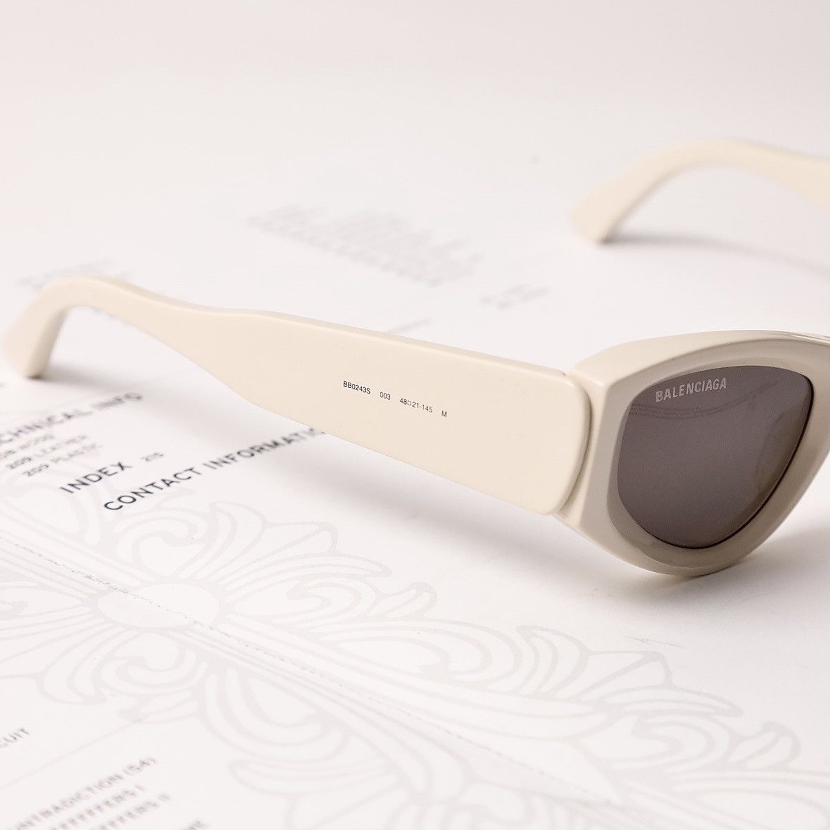 Balenciaga BALENCIAGA BB0243S SUNGLASSES Size ONE SIZE - 3 Thumbnail