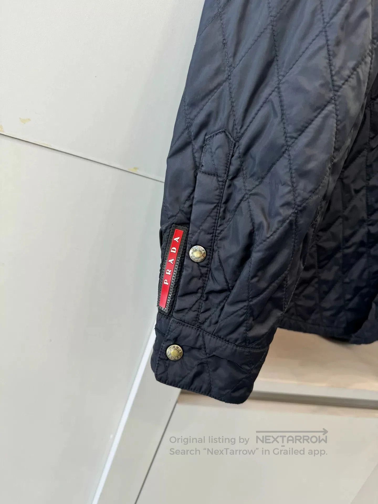 Prada PRADA Quilted Light Cotton Jacket. Size US L / EU 52-54 / 3 - 5 Thumbnail