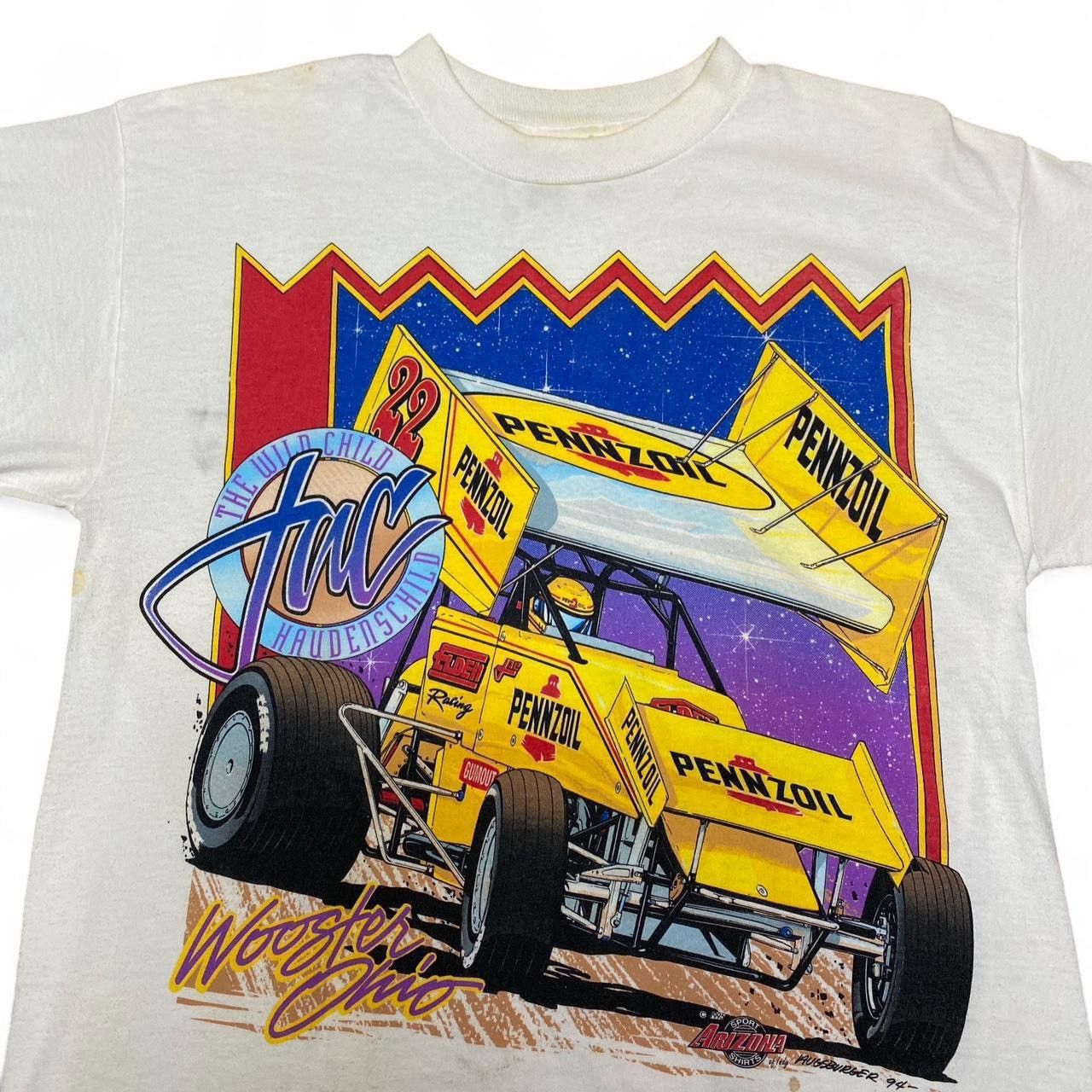Other Vintage 95 the wild child Haudenschild outlaws racing tee Size US L / EU 52-54 / 3 - 1 Thumbnail