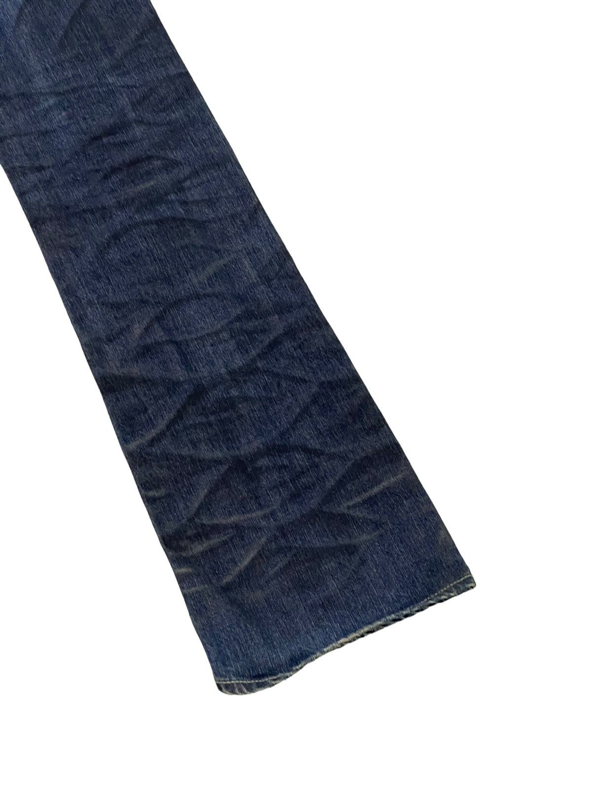 Japanese Brand Flare Jeans Murder License Distress Low Rise Honeycomb 7🟦3 Size US 30 / EU 46 - 14 Thumbnail